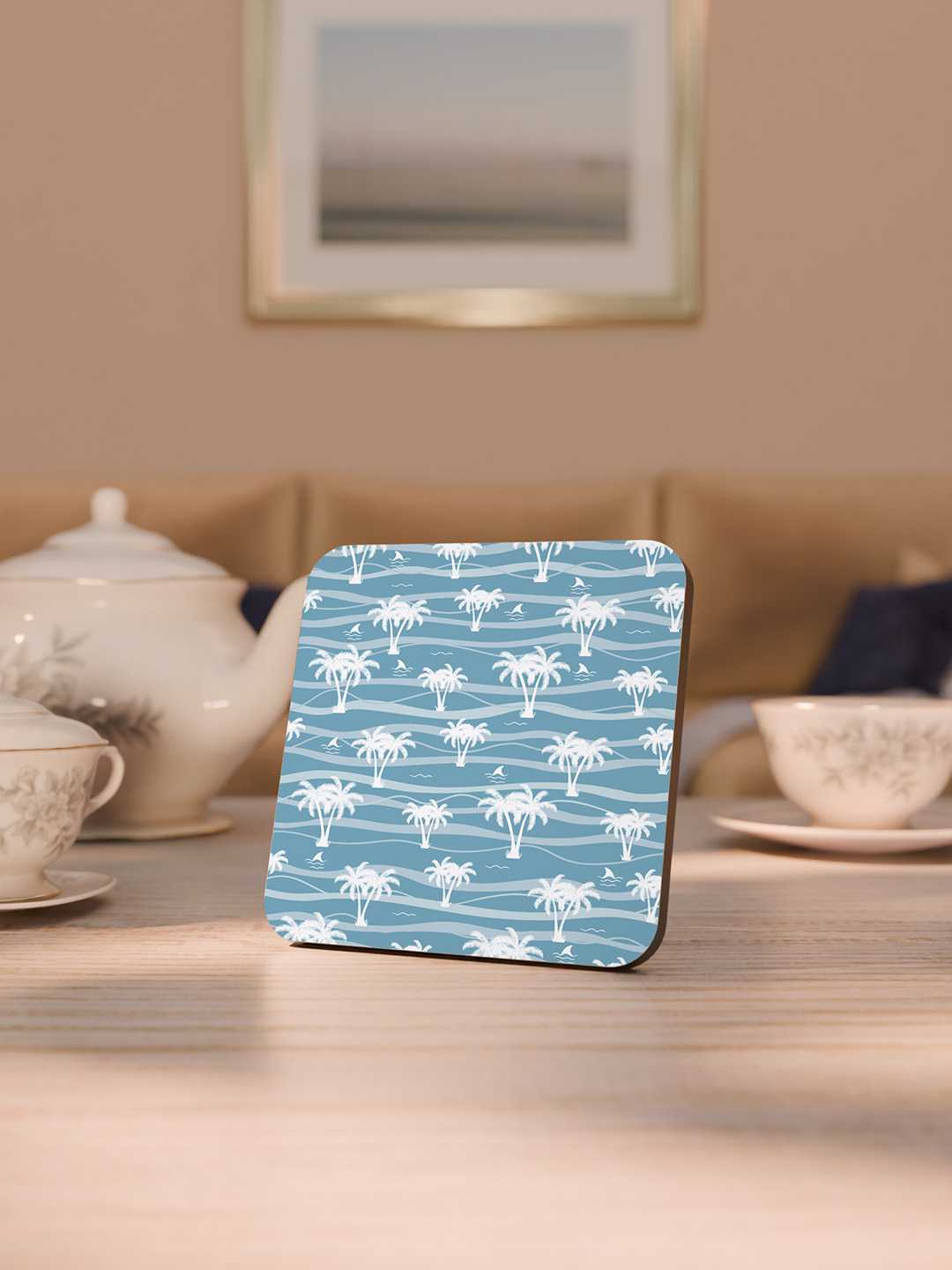 Beach Vibe Graphic Coasters - Pack of 6