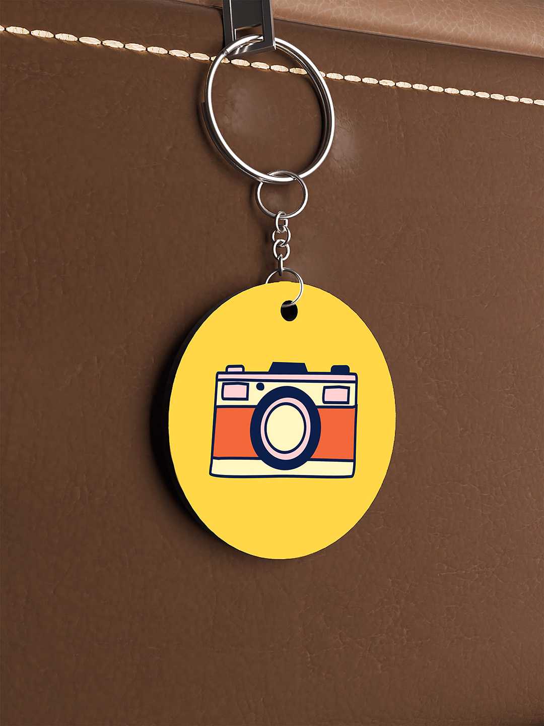 Camera Graphic Keychain
