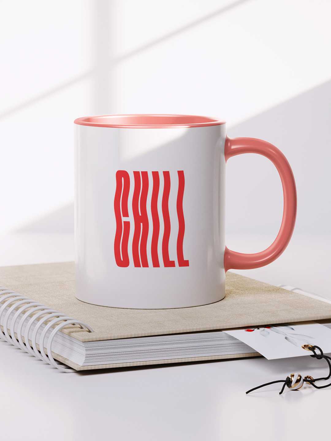 CHILL Graphic Printed Ceramic Mug