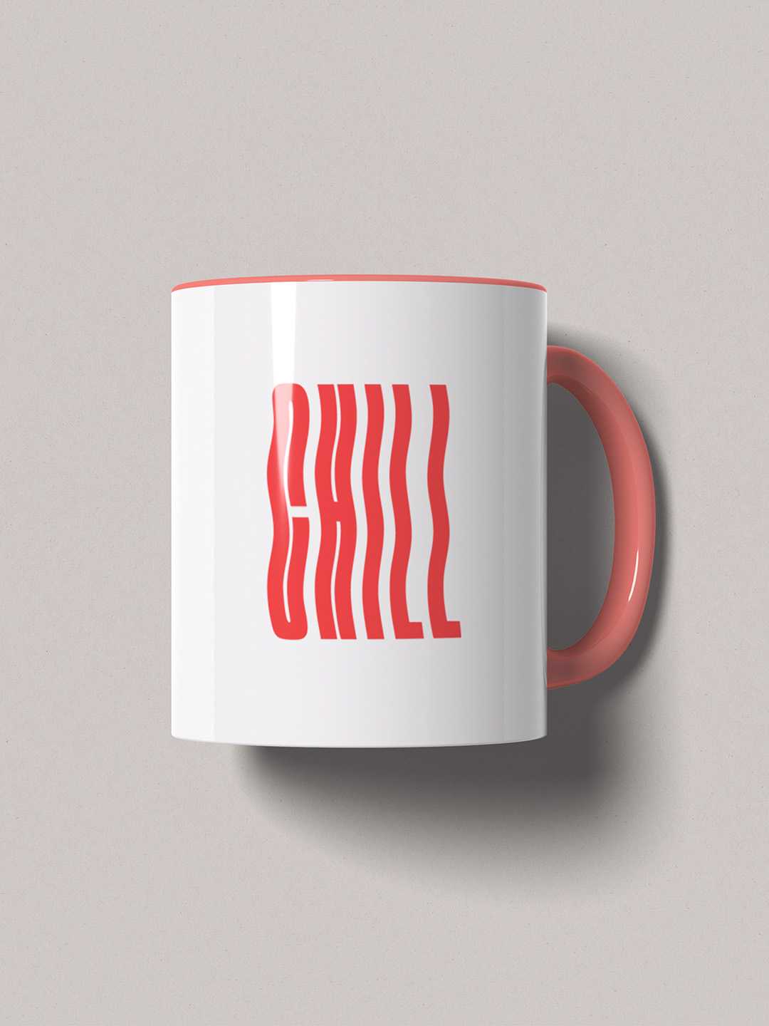 CHILL Graphic Printed Ceramic Mug