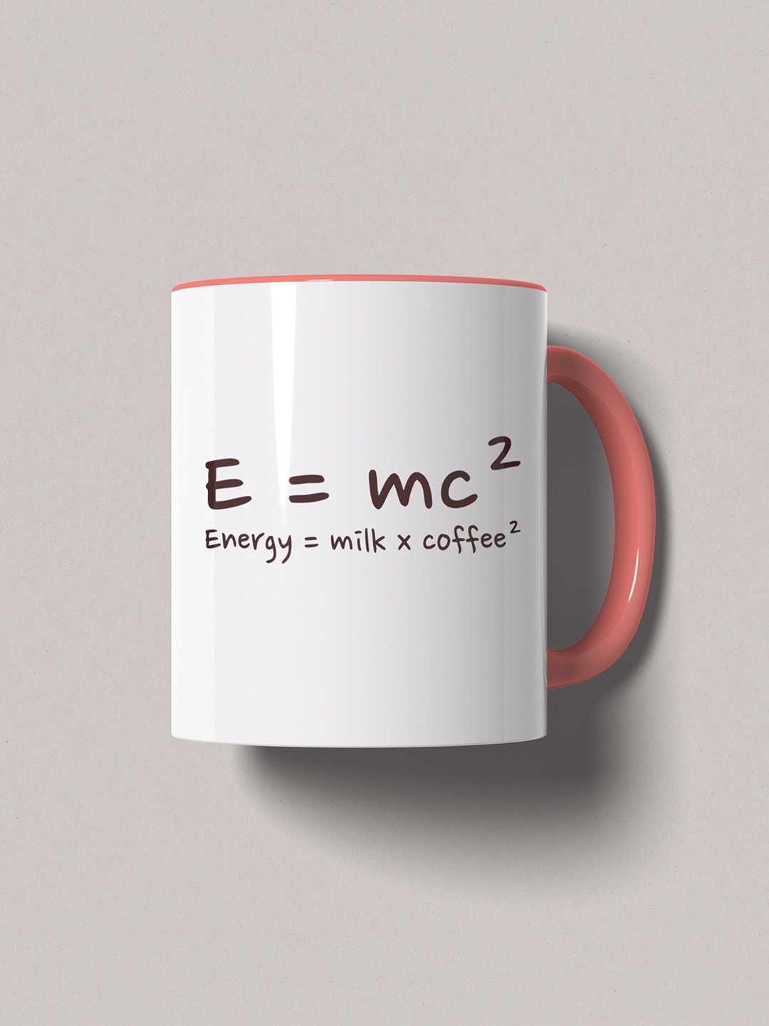 E=MC2 Graphic Printed Ceramic Mug