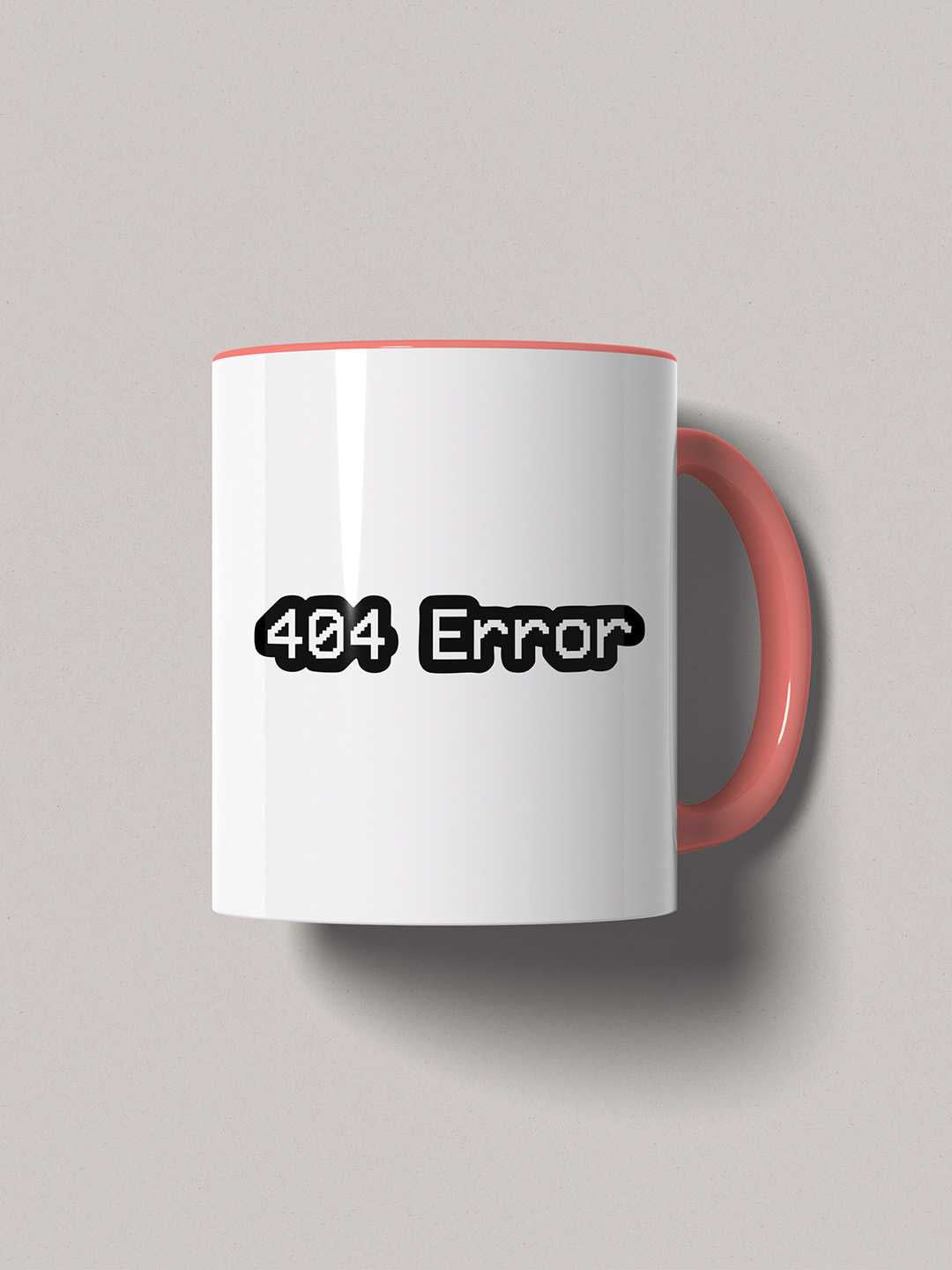 ERROR 404 Graphic Printed Ceramic Mug