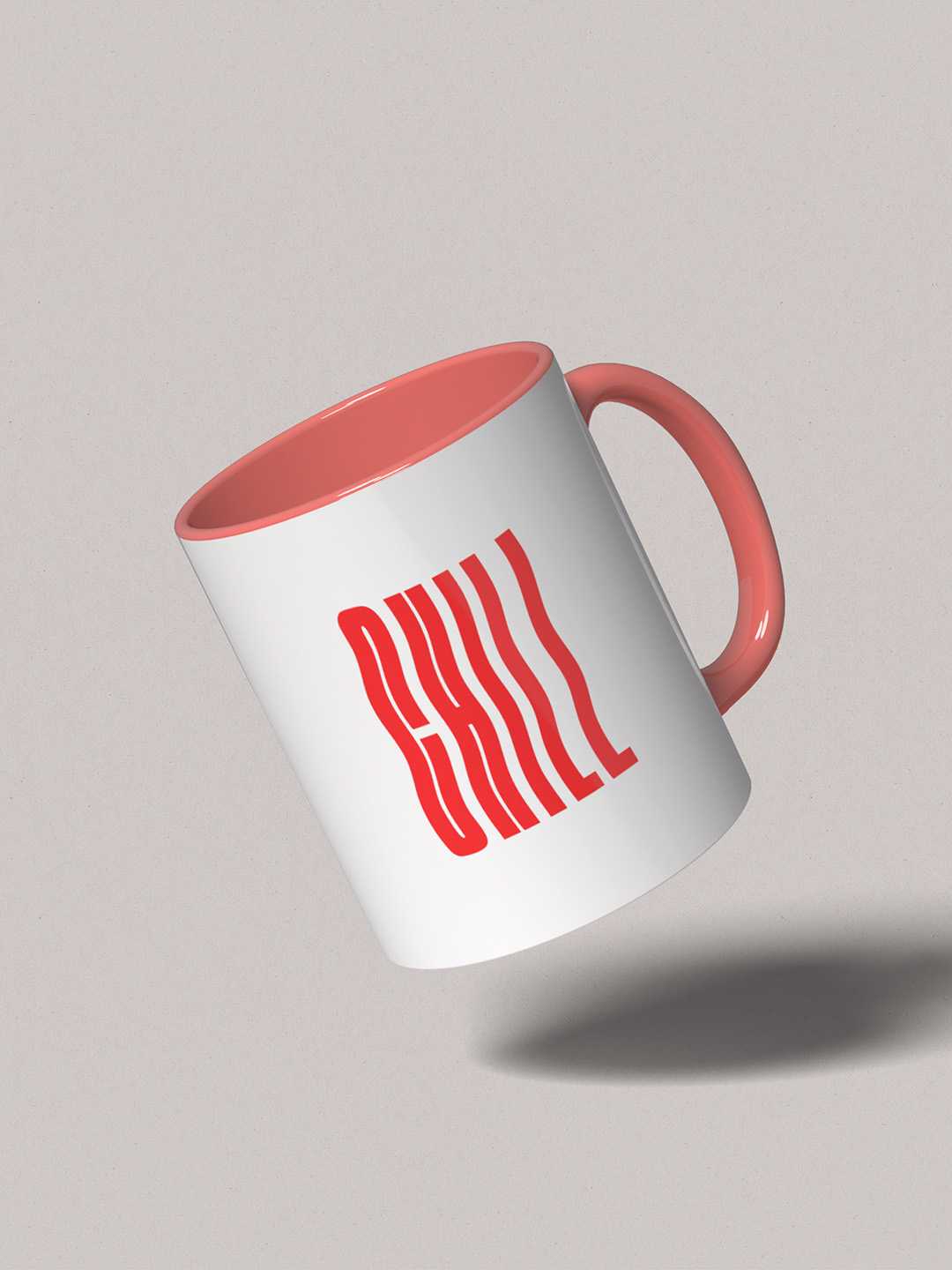 CHILL Graphic Printed Ceramic Mug