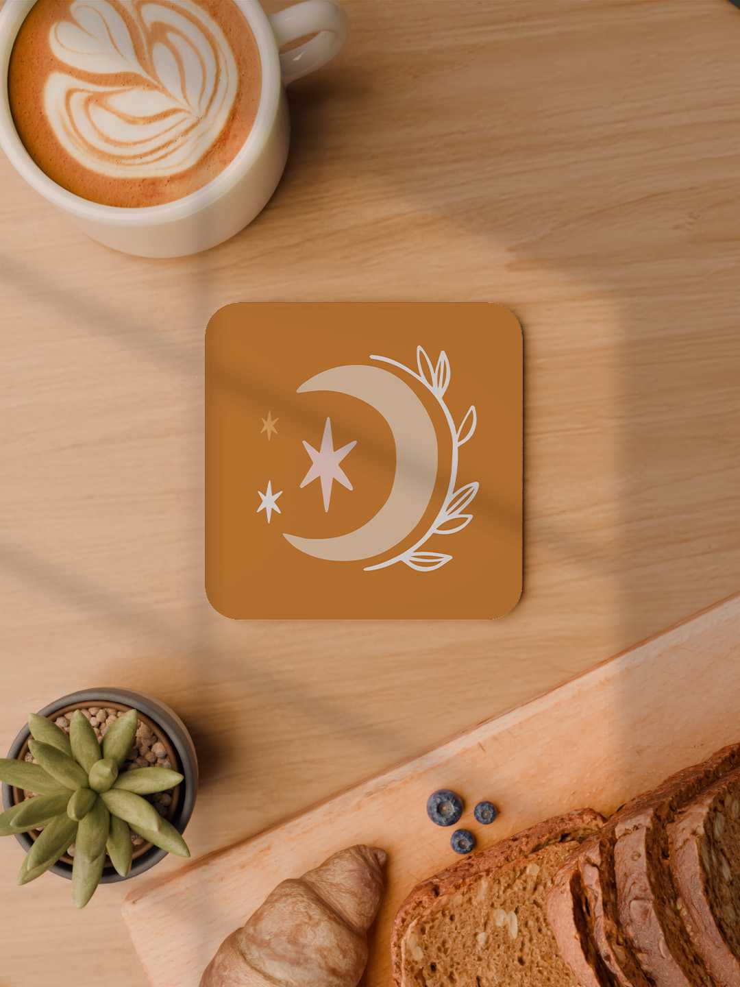 Aura and Earth Art Graphic Coasters - Pack of 6