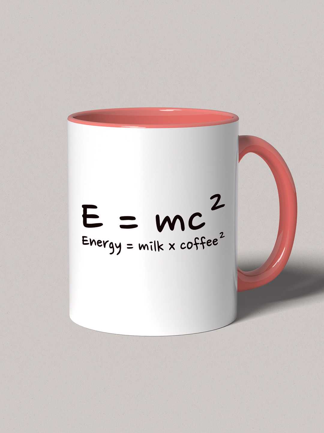E=MC2 Graphic Printed Ceramic Mug