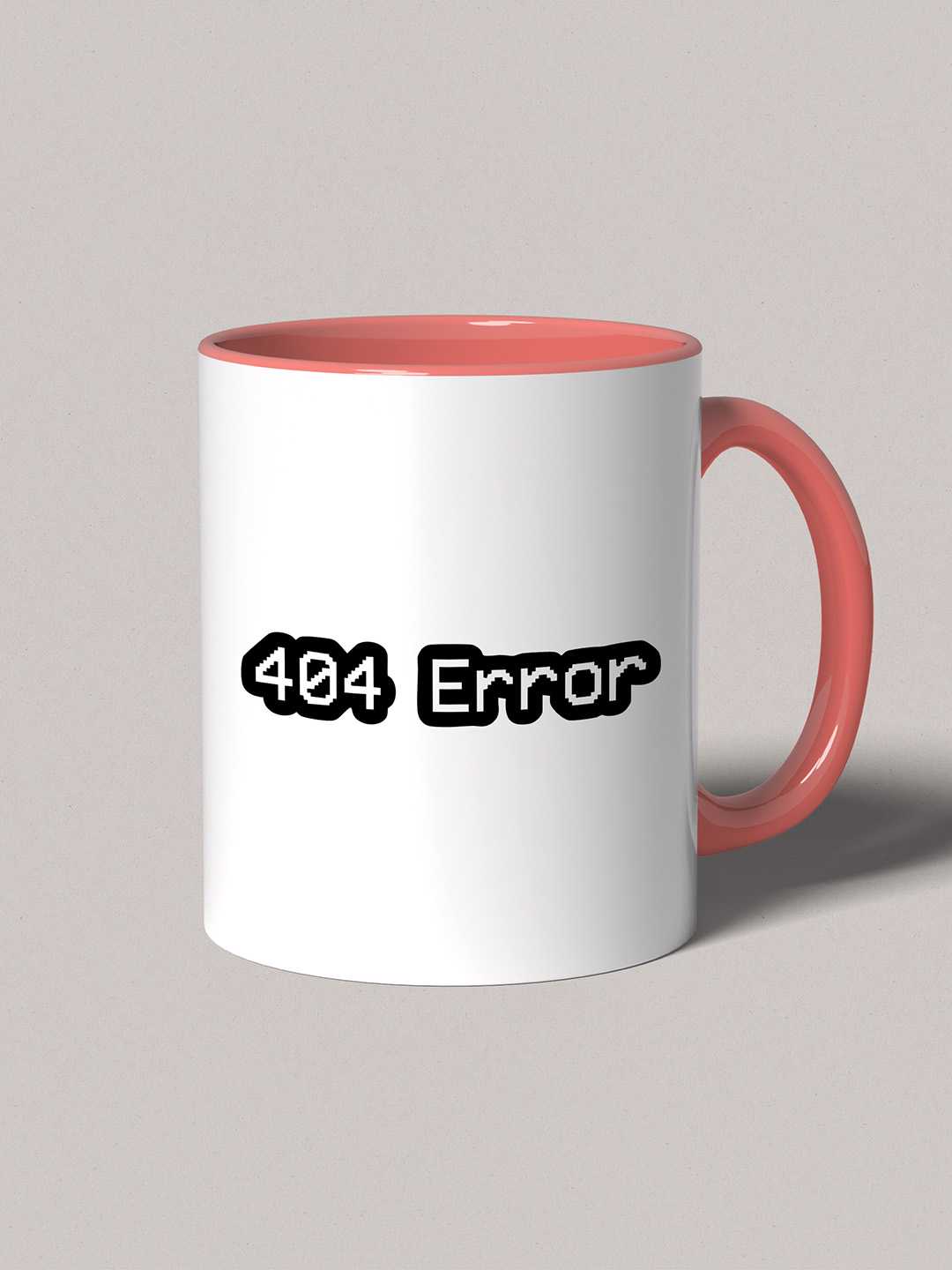 ERROR 404 Graphic Printed Ceramic Mug