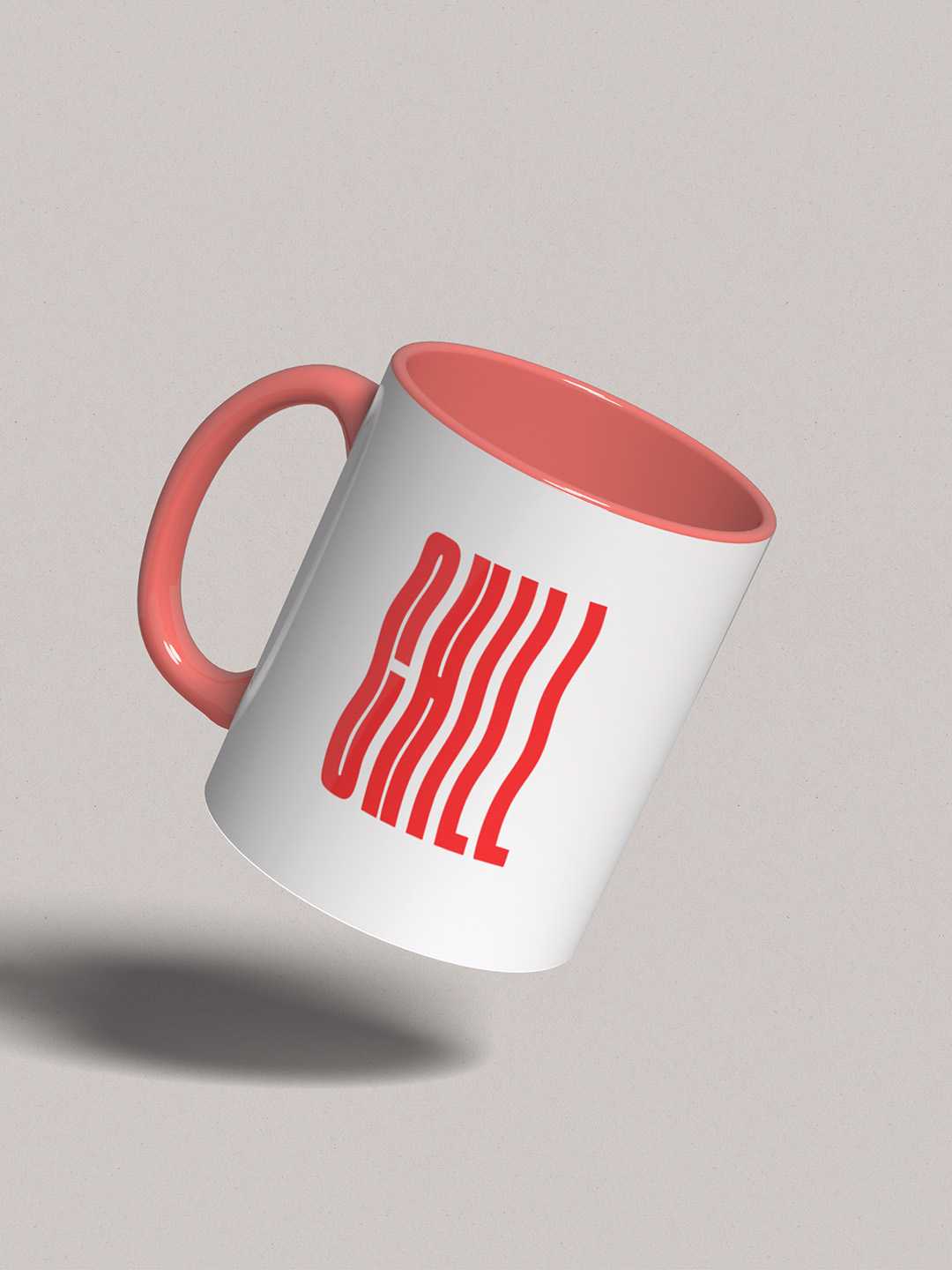 CHILL Graphic Printed Ceramic Mug