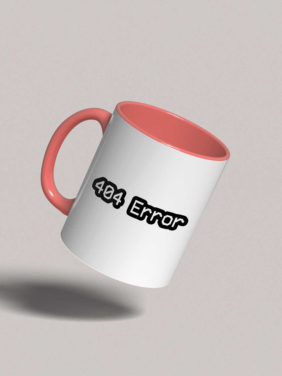 ERROR 404 Graphic Printed Ceramic Mug