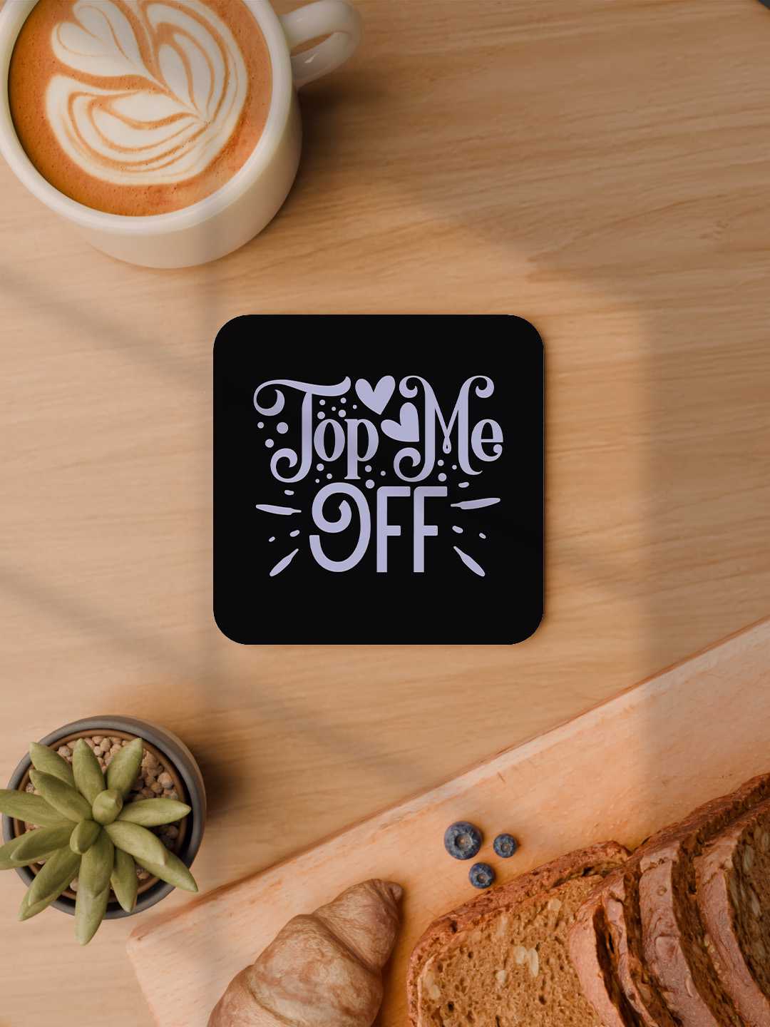 Drunk Talks Graphic Coasters - Pack of 6