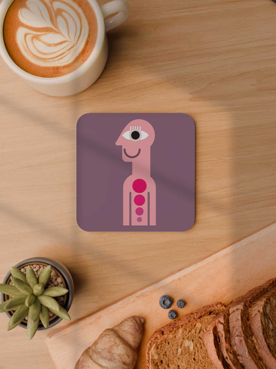 The Quirky Squad Graphic Coasters - Pack of 6