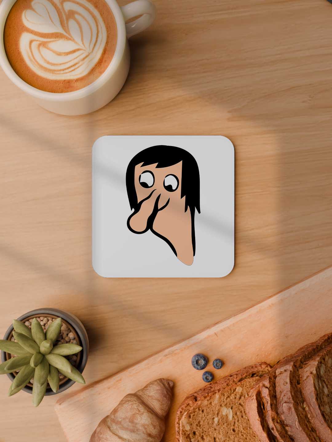 The LOL Expressions Graphic Coasters - Pack of 6