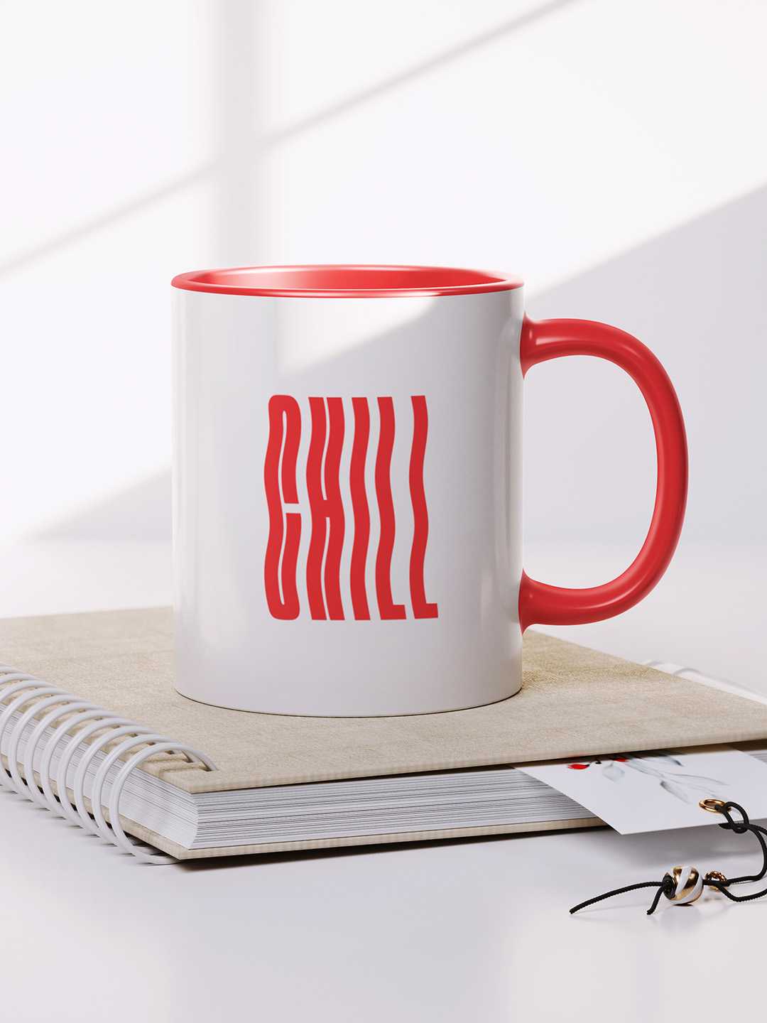 CHILL Graphic Printed Ceramic Mug