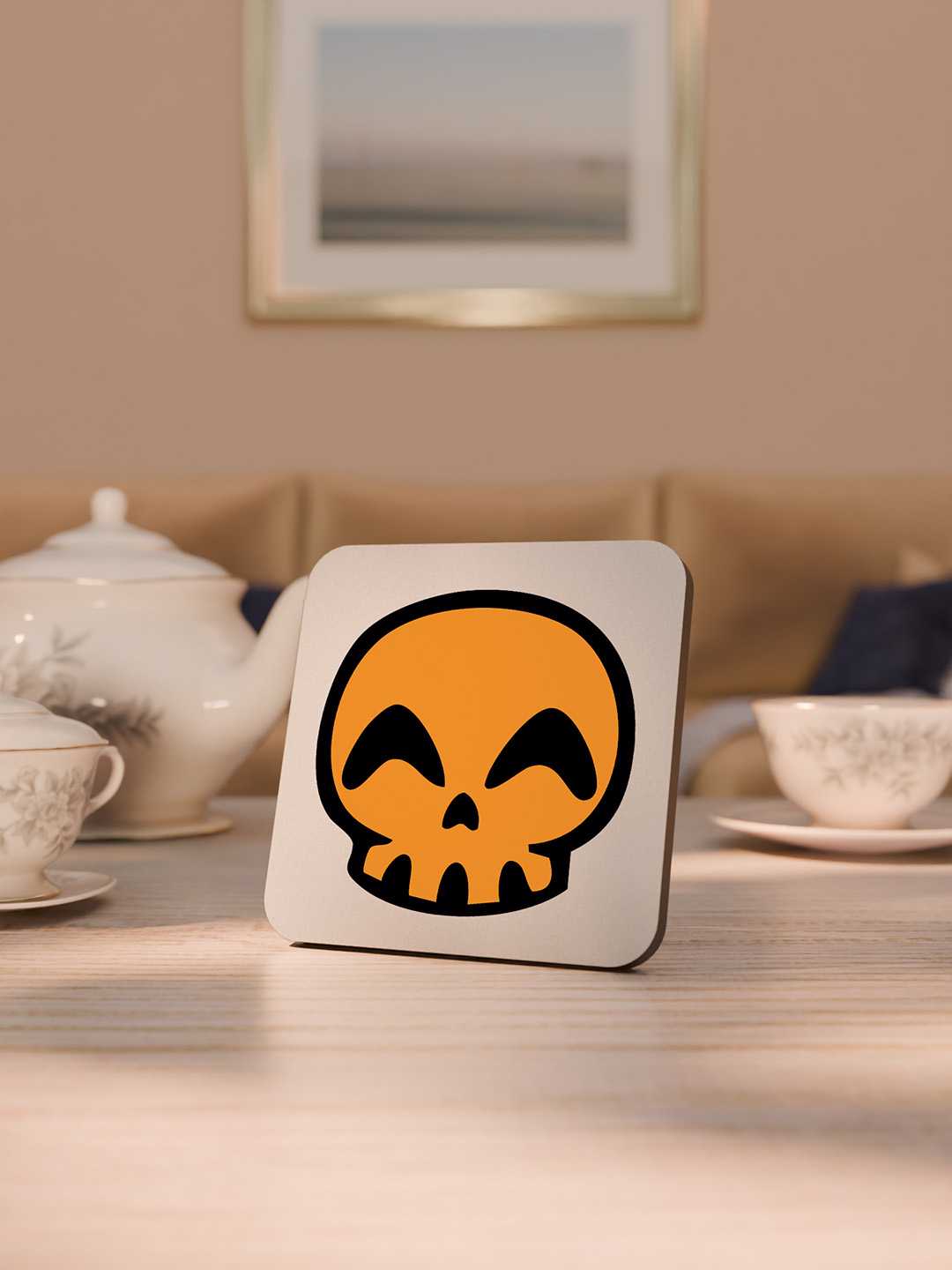 Skull Graphic Coasters - Pack of 6