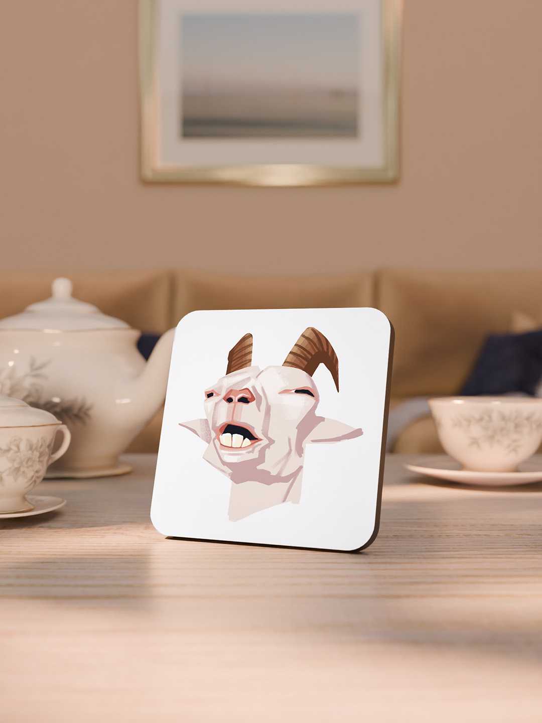 Anime Illustrations Graphic Coasters - Pack of 6