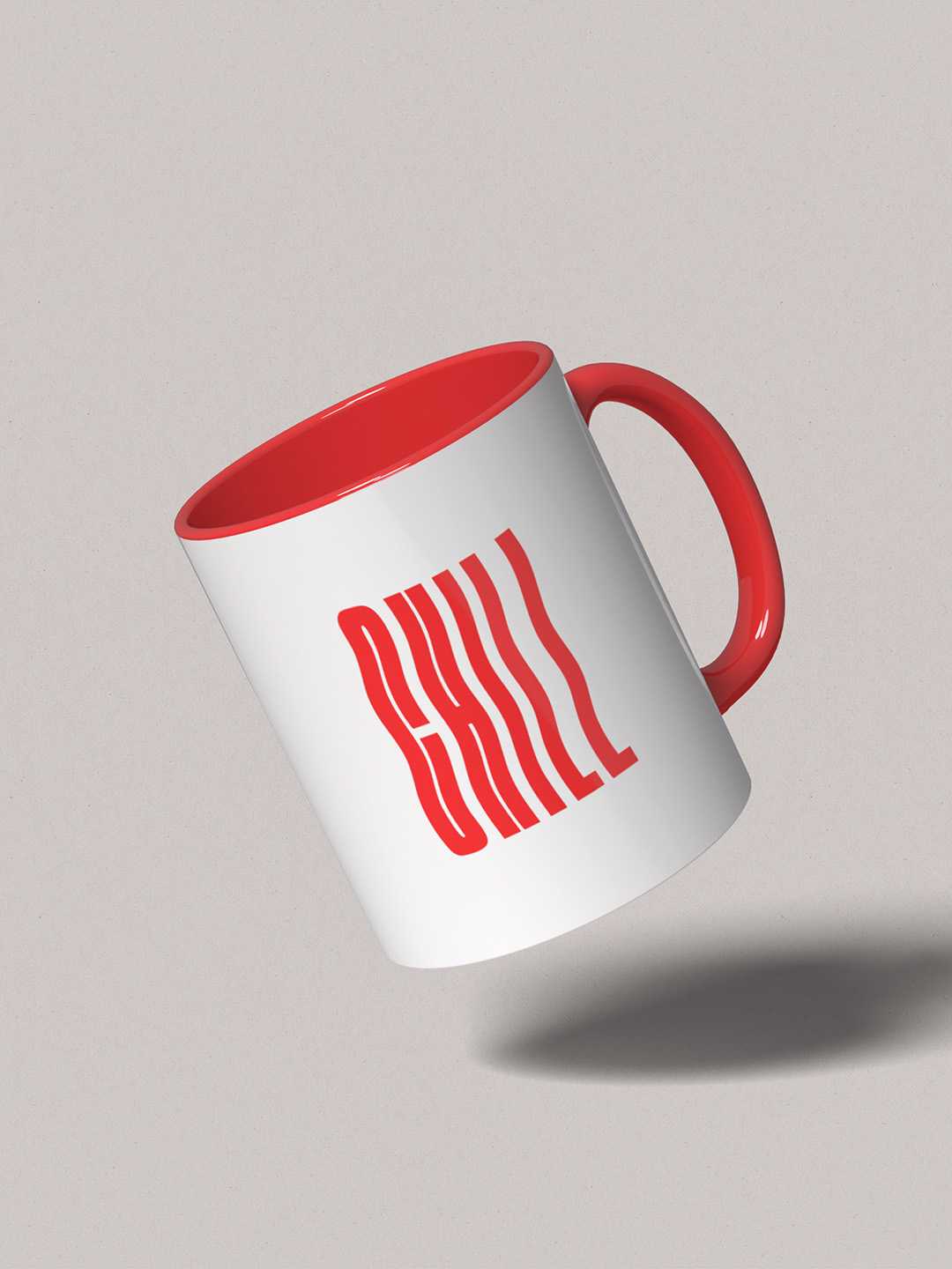 CHILL Graphic Printed Ceramic Mug