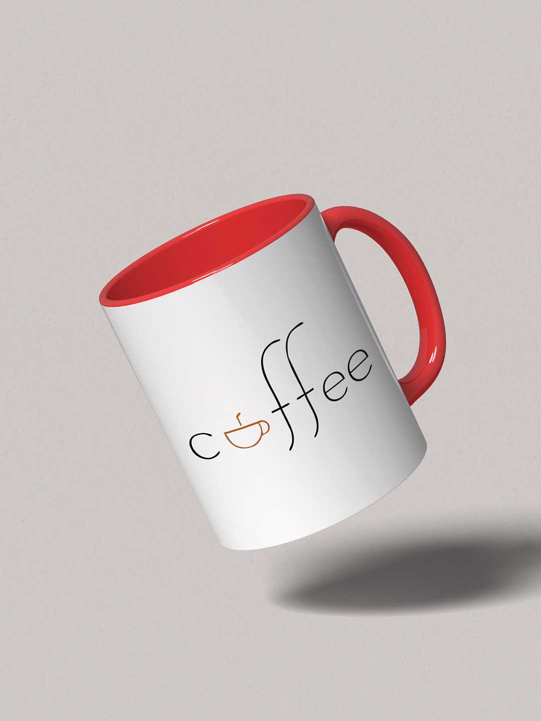 COFFEE Graphic Printed Ceramic Mug