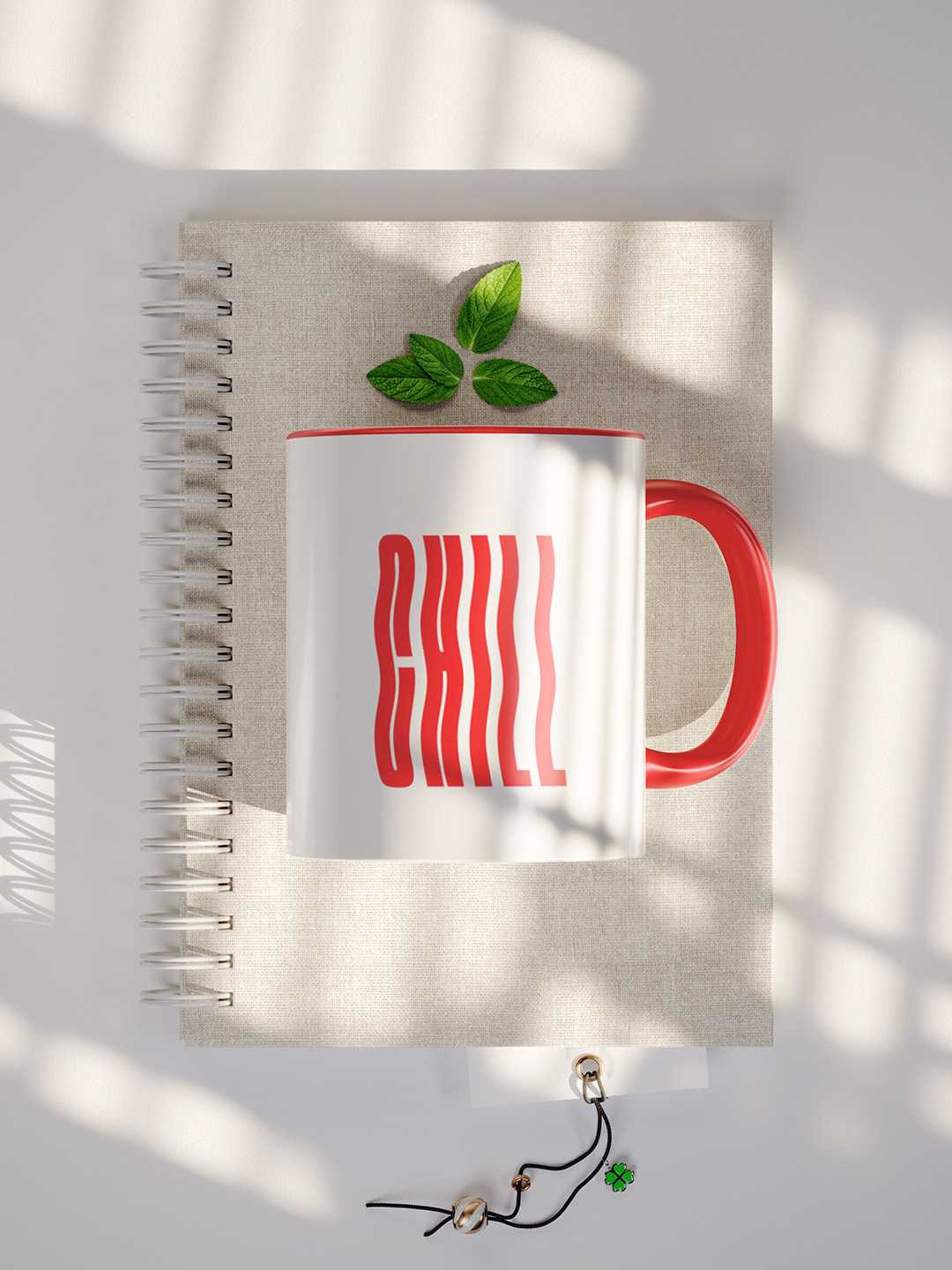CHILL Graphic Printed Ceramic Mug