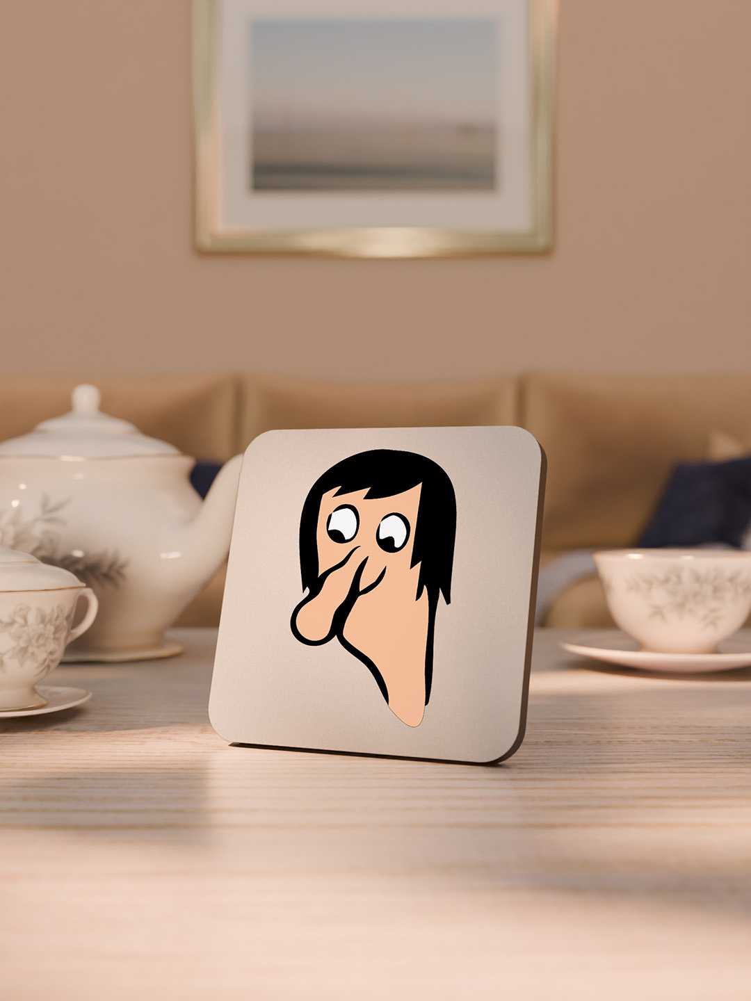 The LOL Expressions Graphic Coasters - Pack of 6