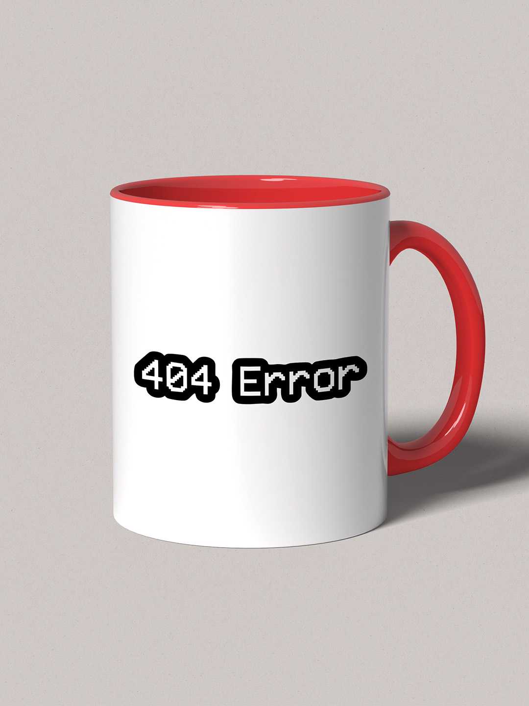 ERROR 404 Graphic Printed Ceramic Mug
