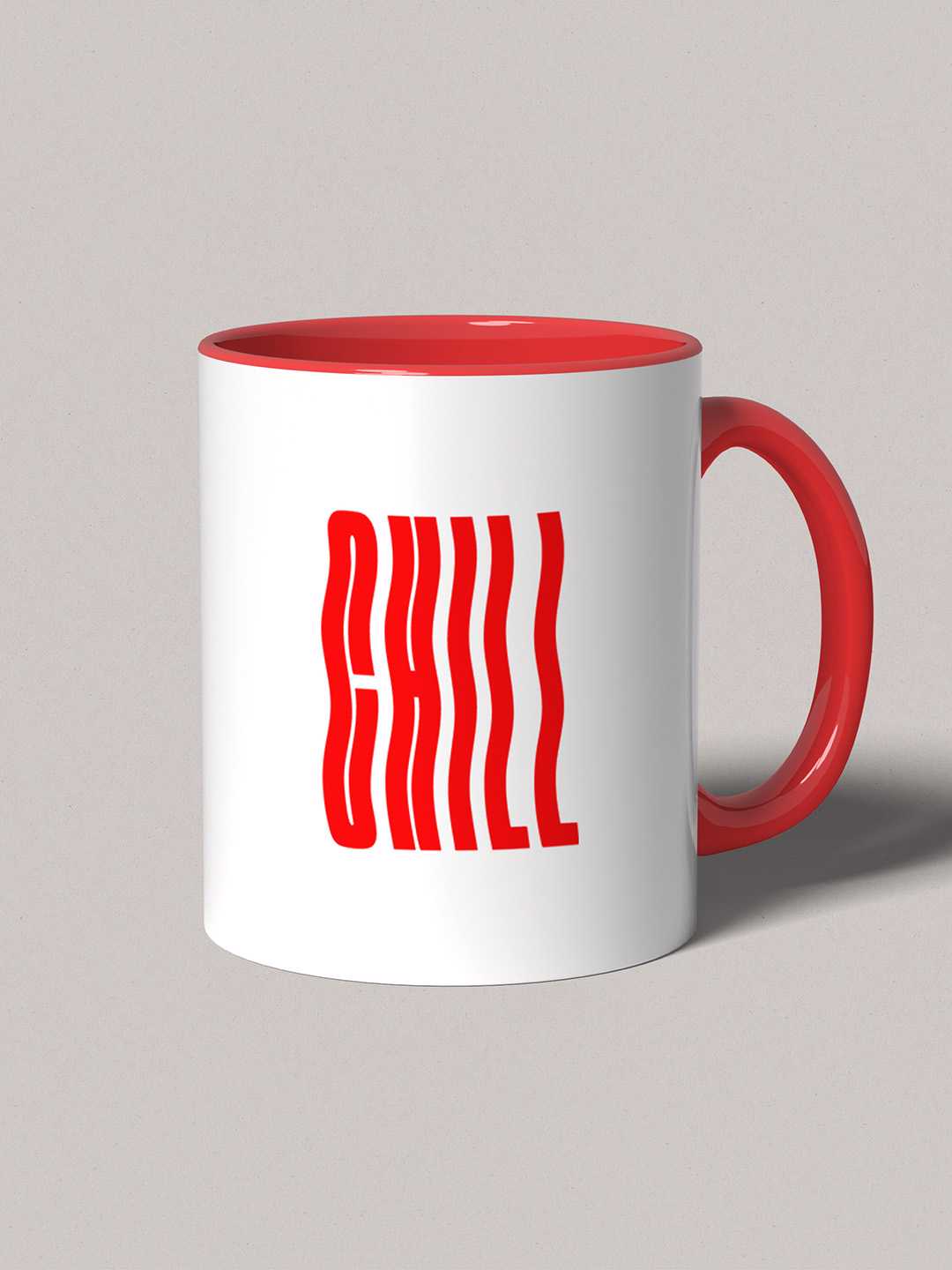 CHILL Graphic Printed Ceramic Mug
