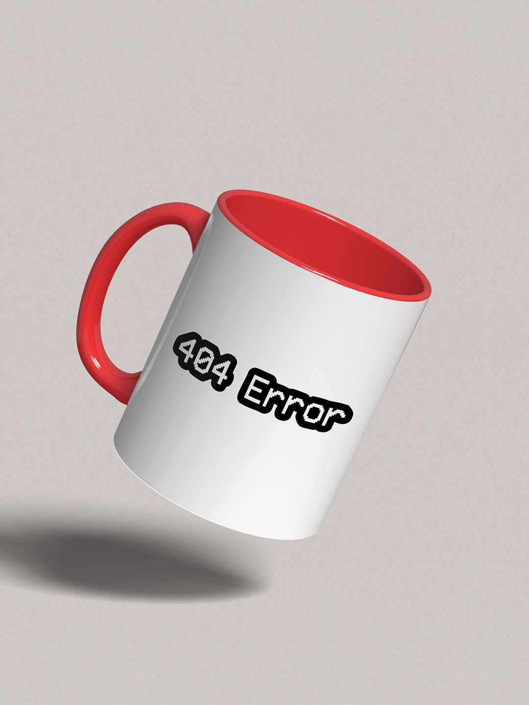 ERROR 404 Graphic Printed Ceramic Mug