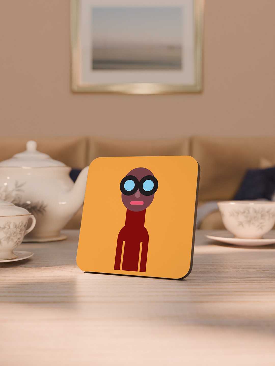 The Cool Crew Graphic Coasters - Pack of 6