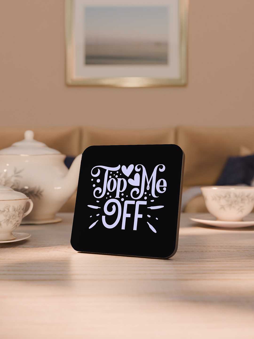 Drunk Talks Graphic Coasters - Pack of 6