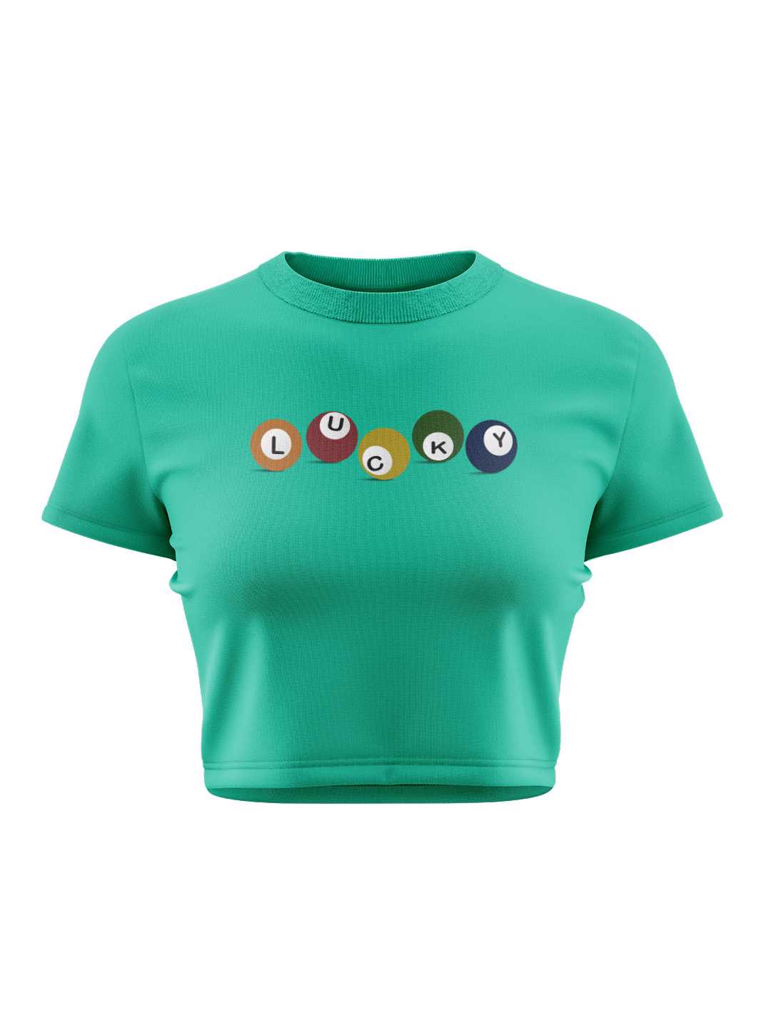 Lucky Snooker Graphic Baby Tee