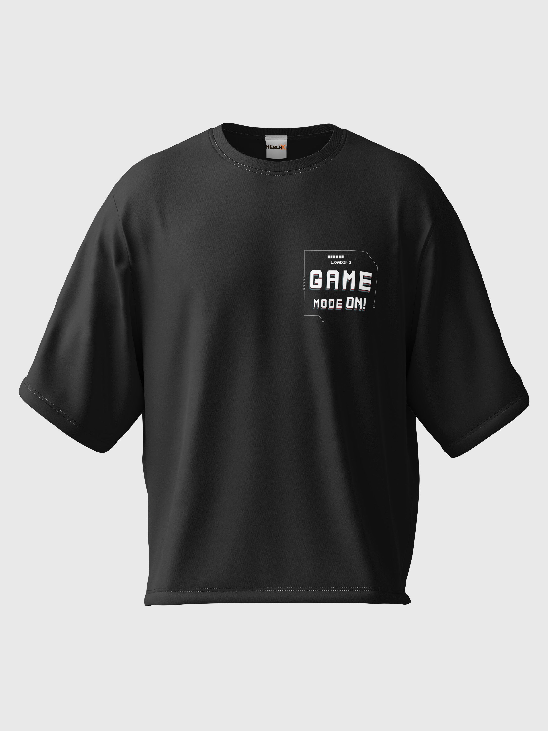 Game Mode On Oversized Tee