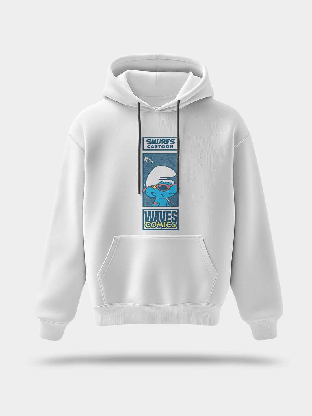 Surfer Smurfs Pullover Hoodie