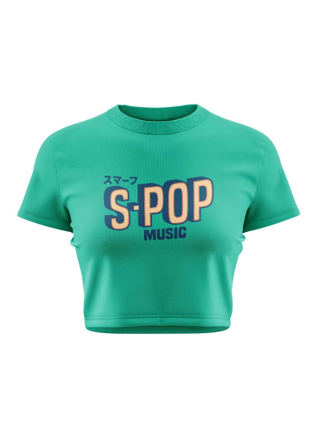 S-Pop Smurfs Graphic Baby Tee