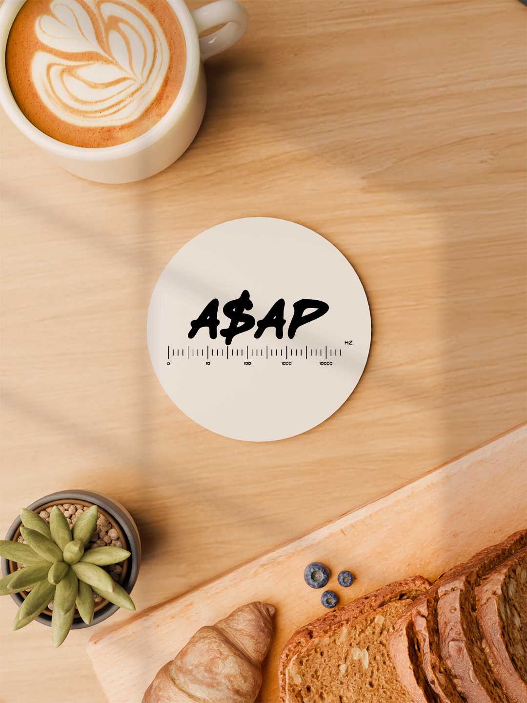 A$AP Rocky Graphic Coasters - Pack of 6