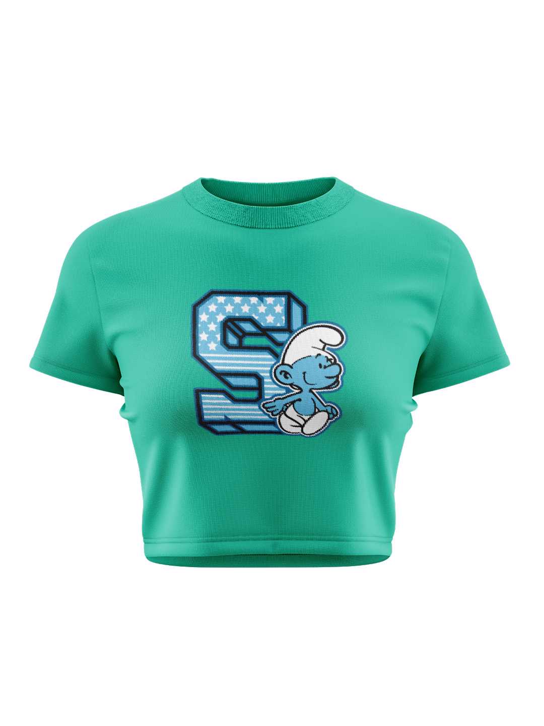 S for Smurf Graphic Baby Tee