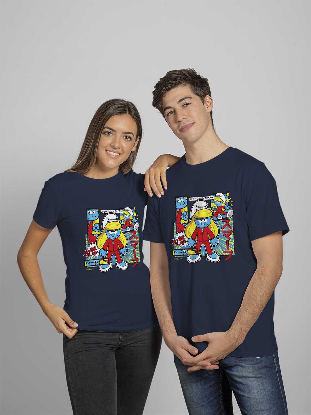 Smurfette Cute Kung Fu Unisex Regular Tee