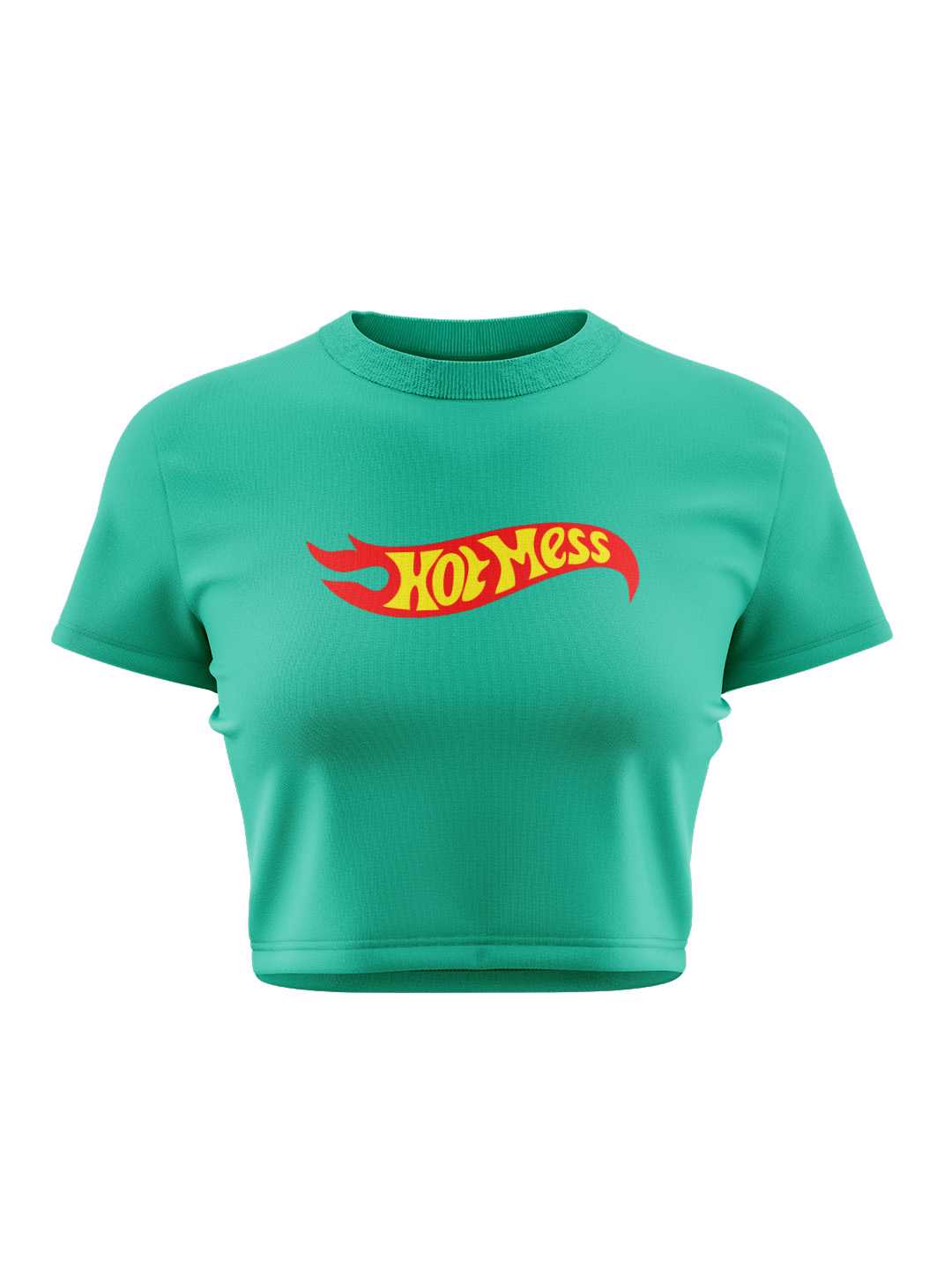 Hot Mess Graphic Baby Tee