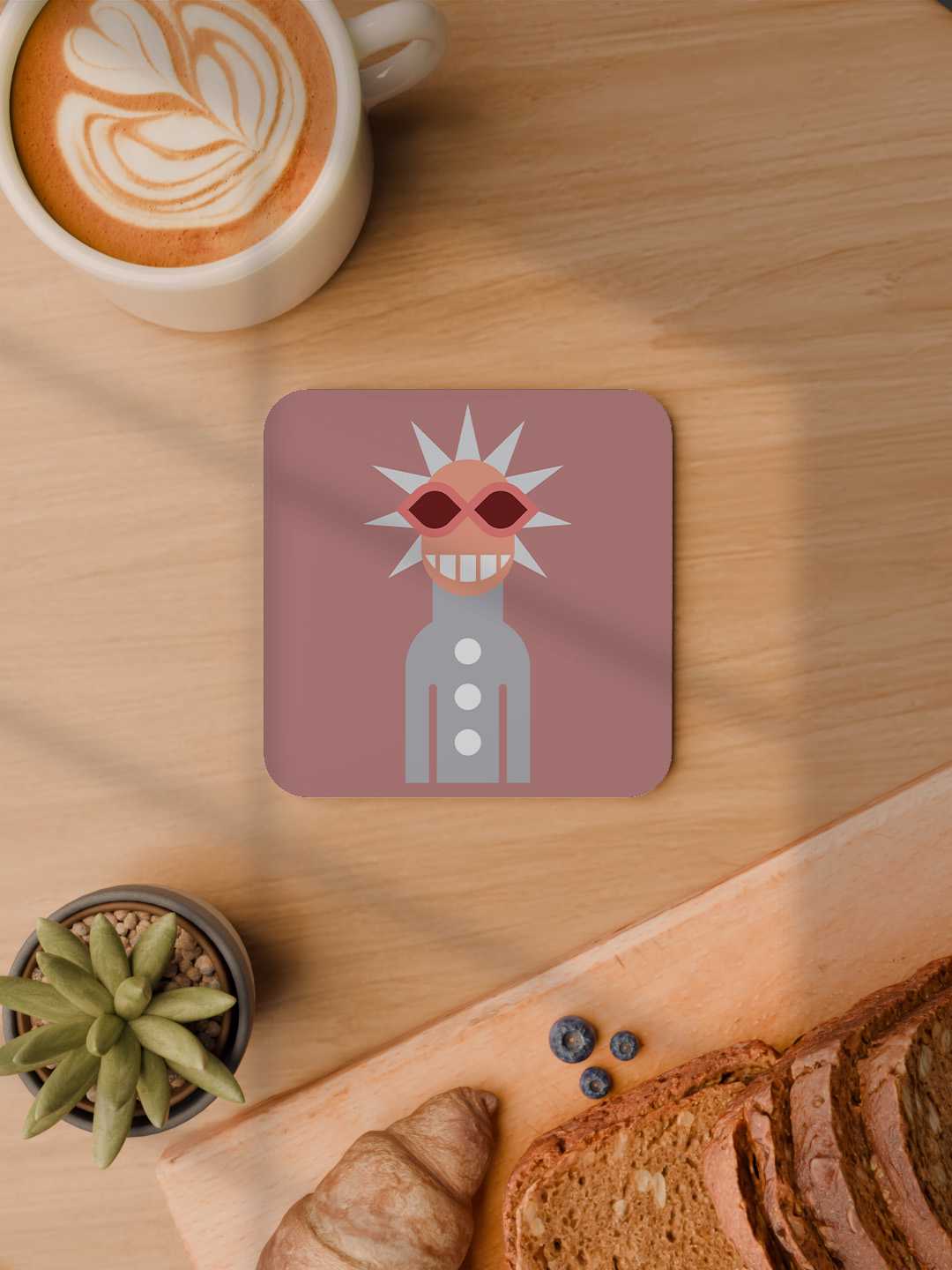 The Chill Peeps Graphic Coasters - Pack of 6