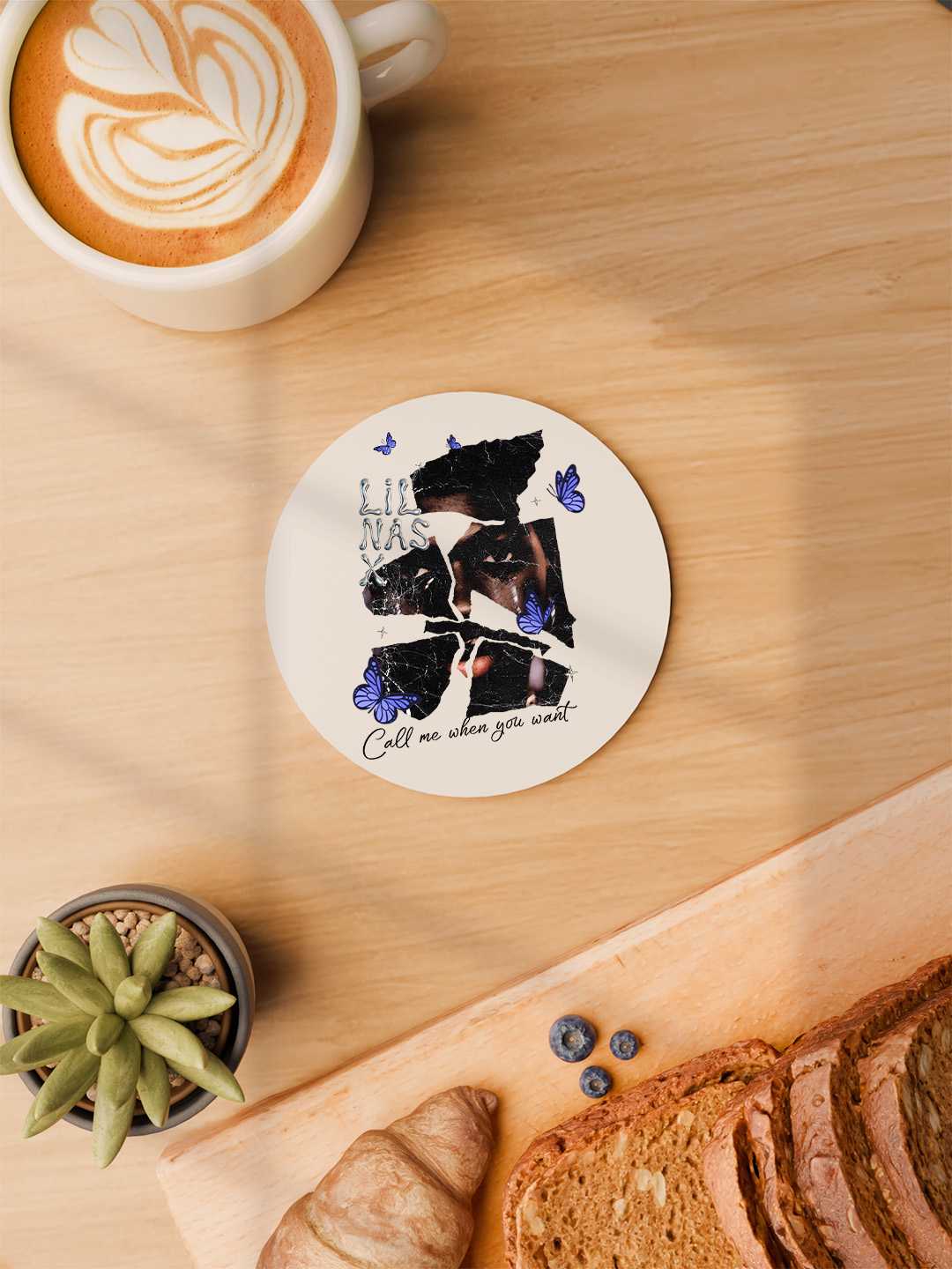 Lil Nas X Graphic Coasters - Pack of 6