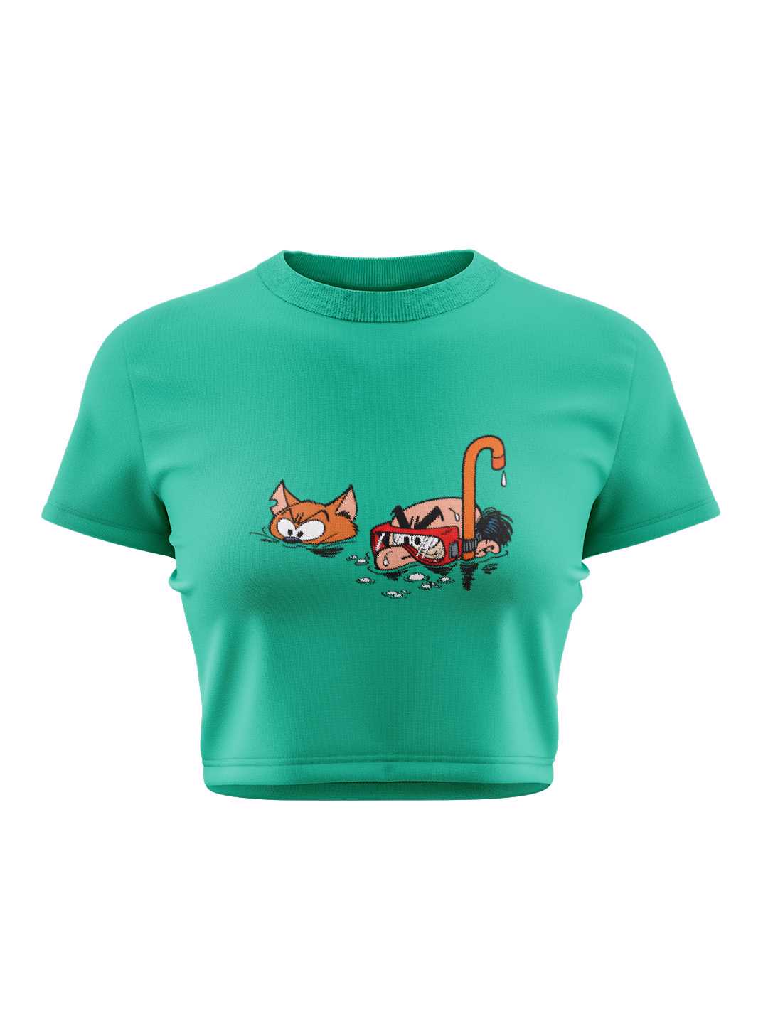 Azreal & Gargamel Graphic Baby Tee