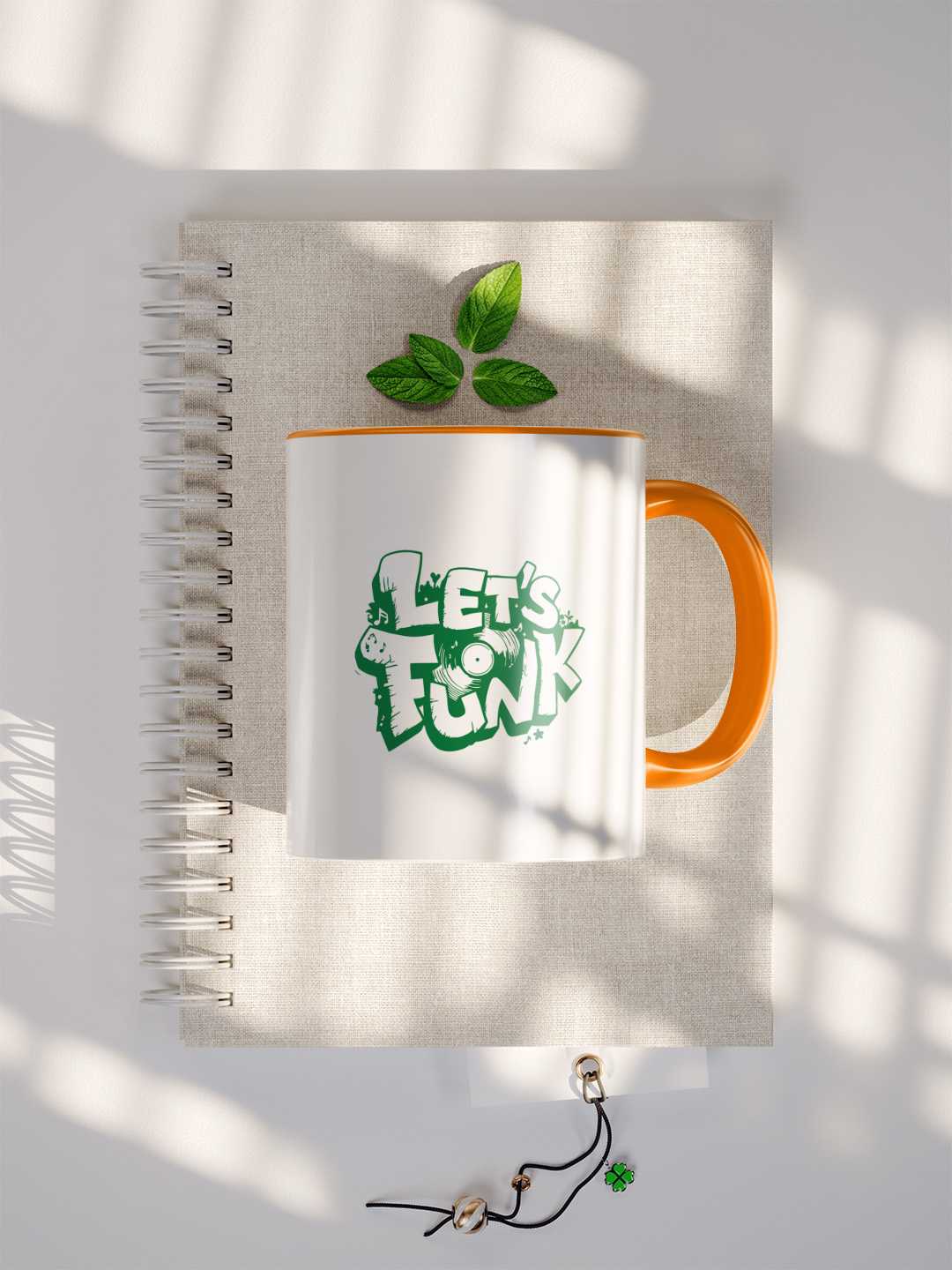 Let's Funk Music Ceramic Mug