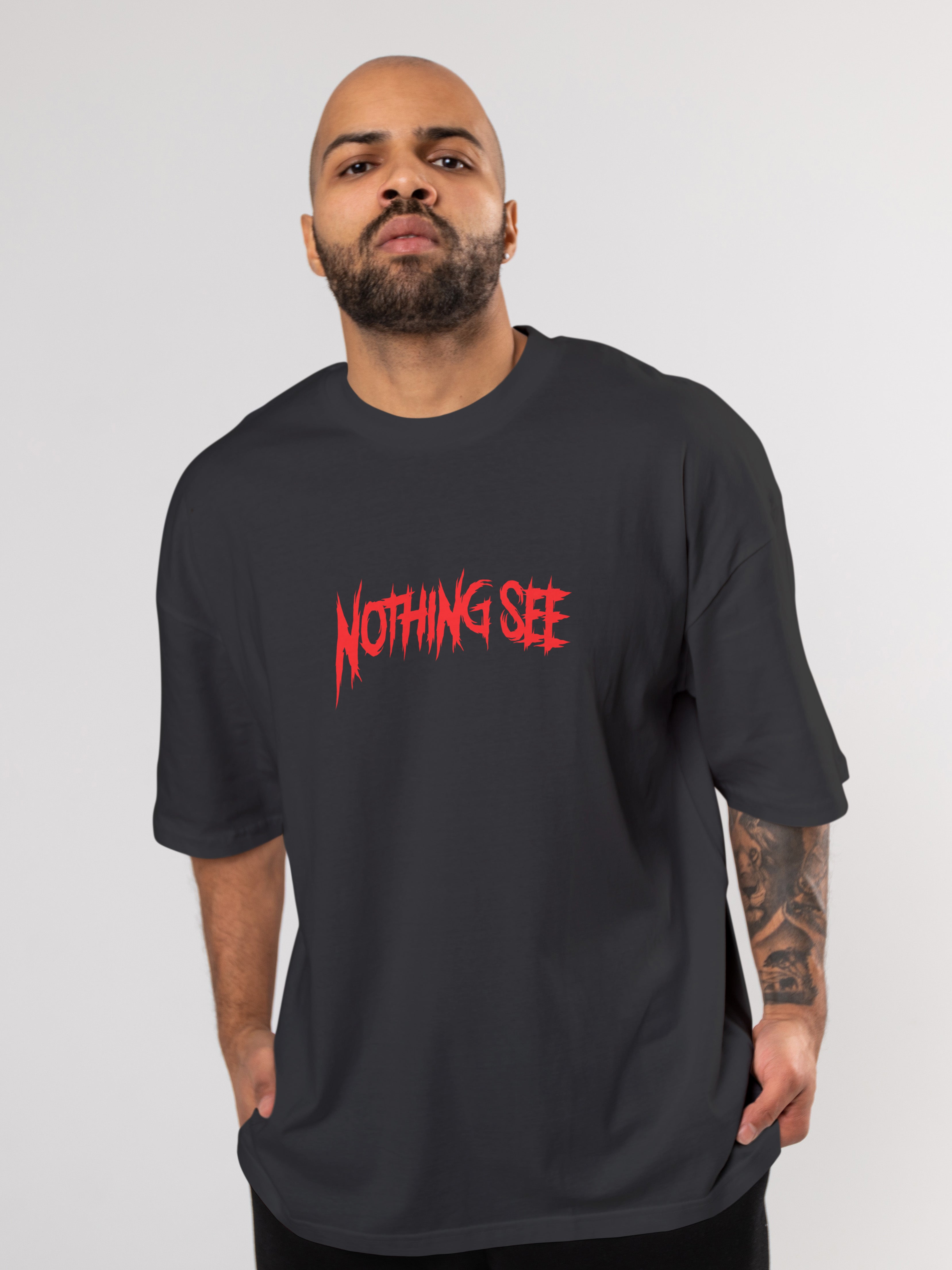 Nothing See Oversized Tee