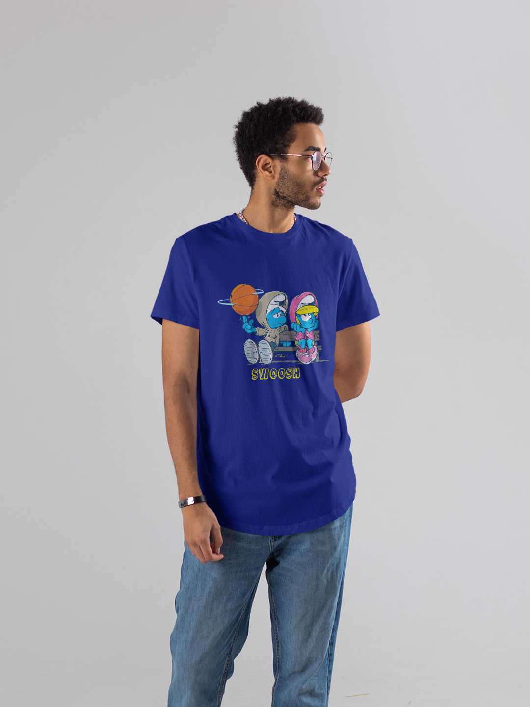 Swooosh Smurf Regular Graphic Tee