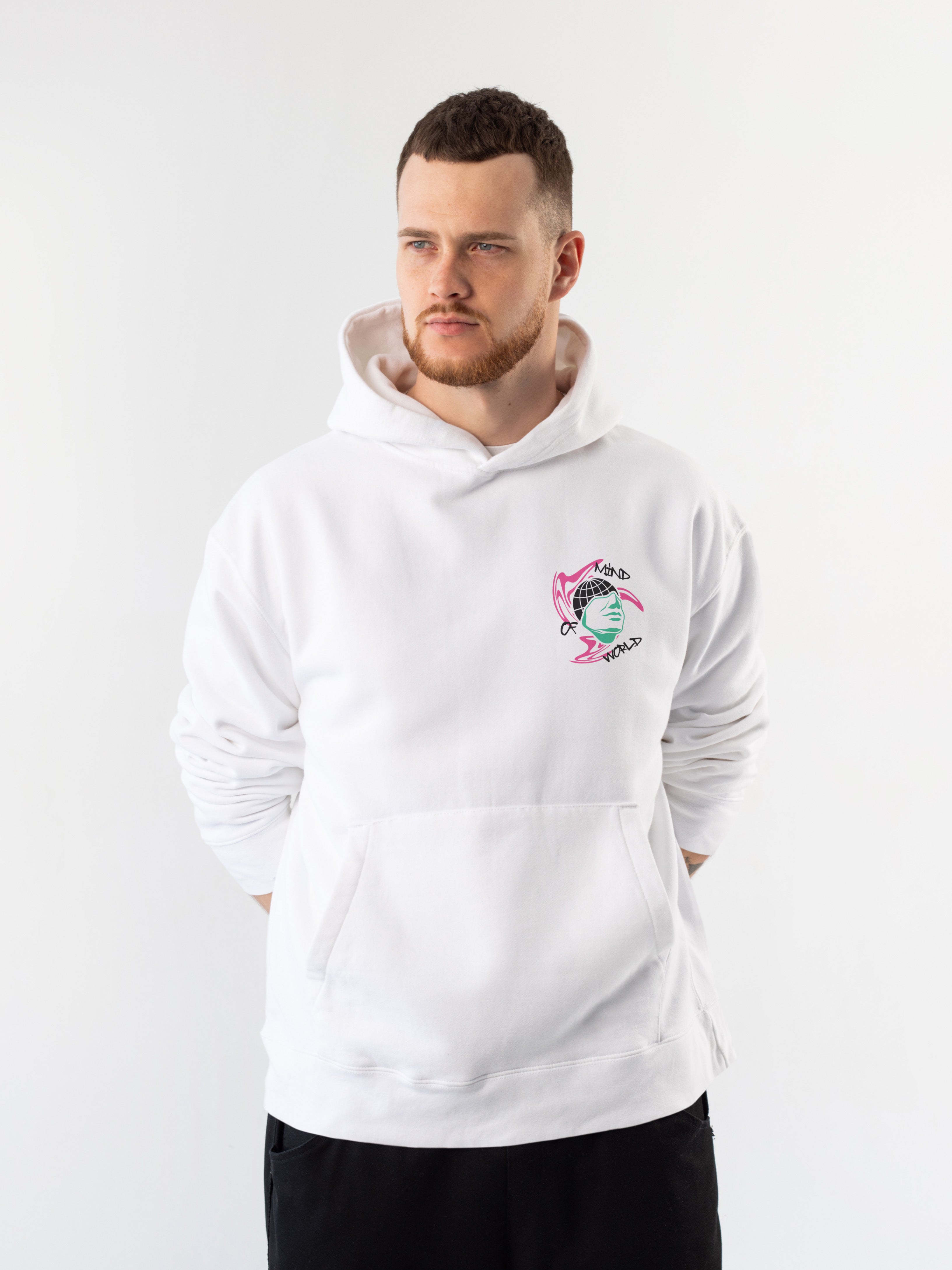Mind of World Pullover Hoodie