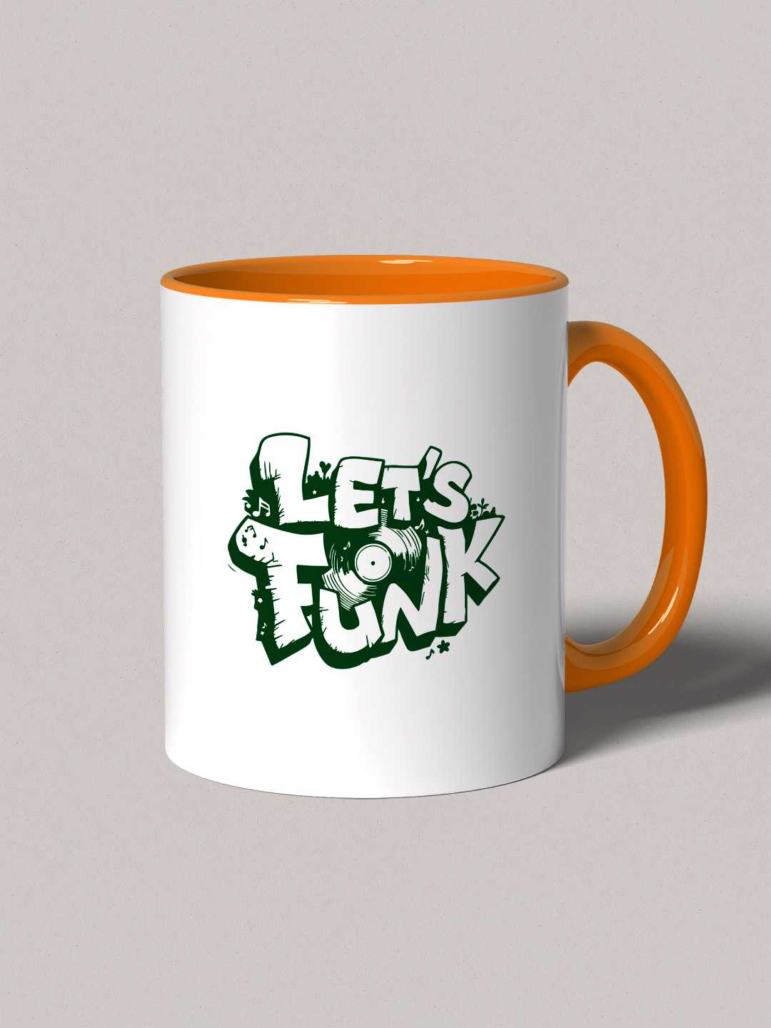 Let's Funk Music Ceramic Mug