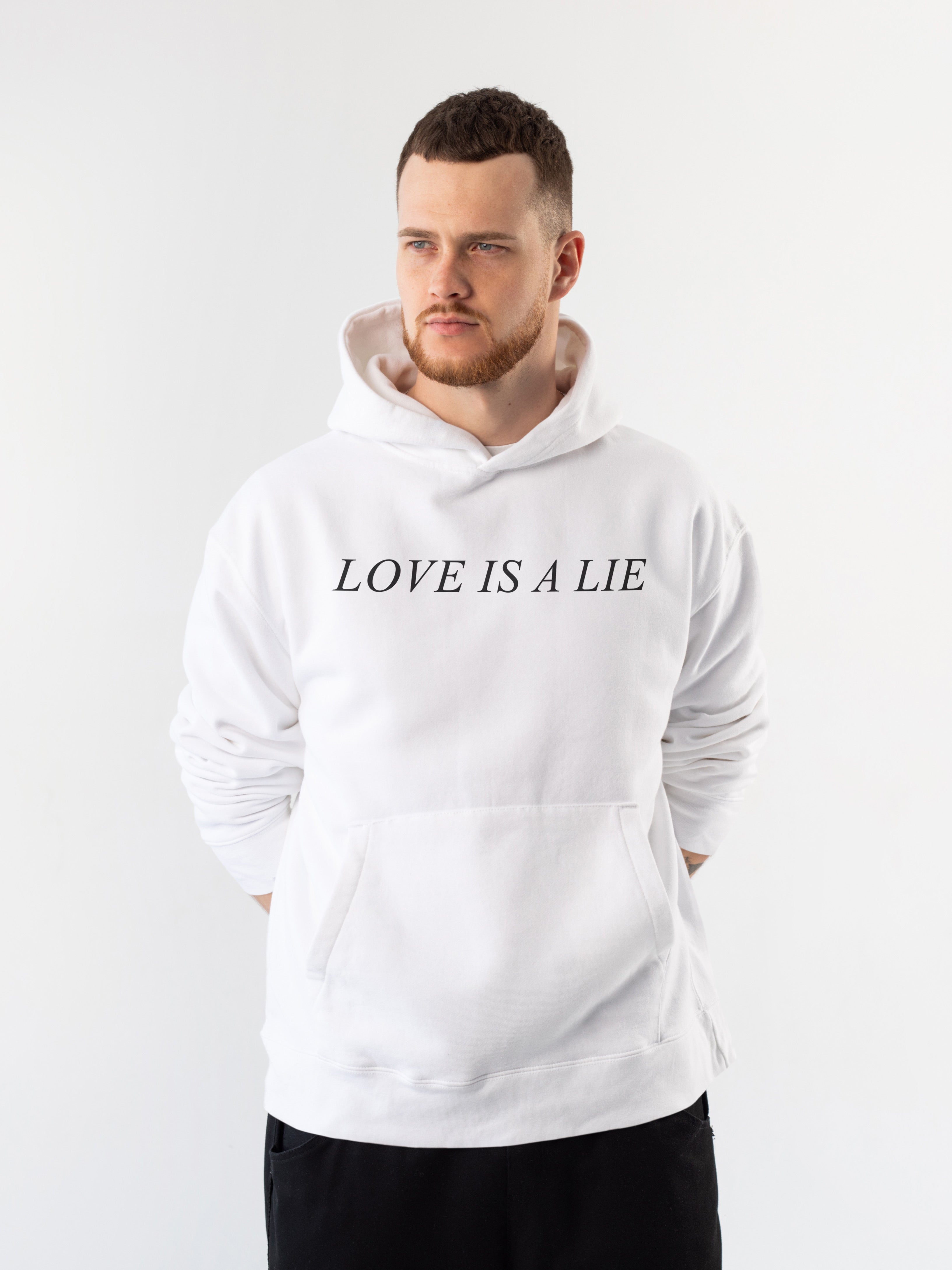 Love is a Lie Pullover Hoodie