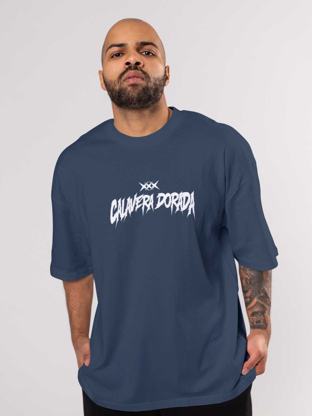 Calavera Dorada Oversized Tee