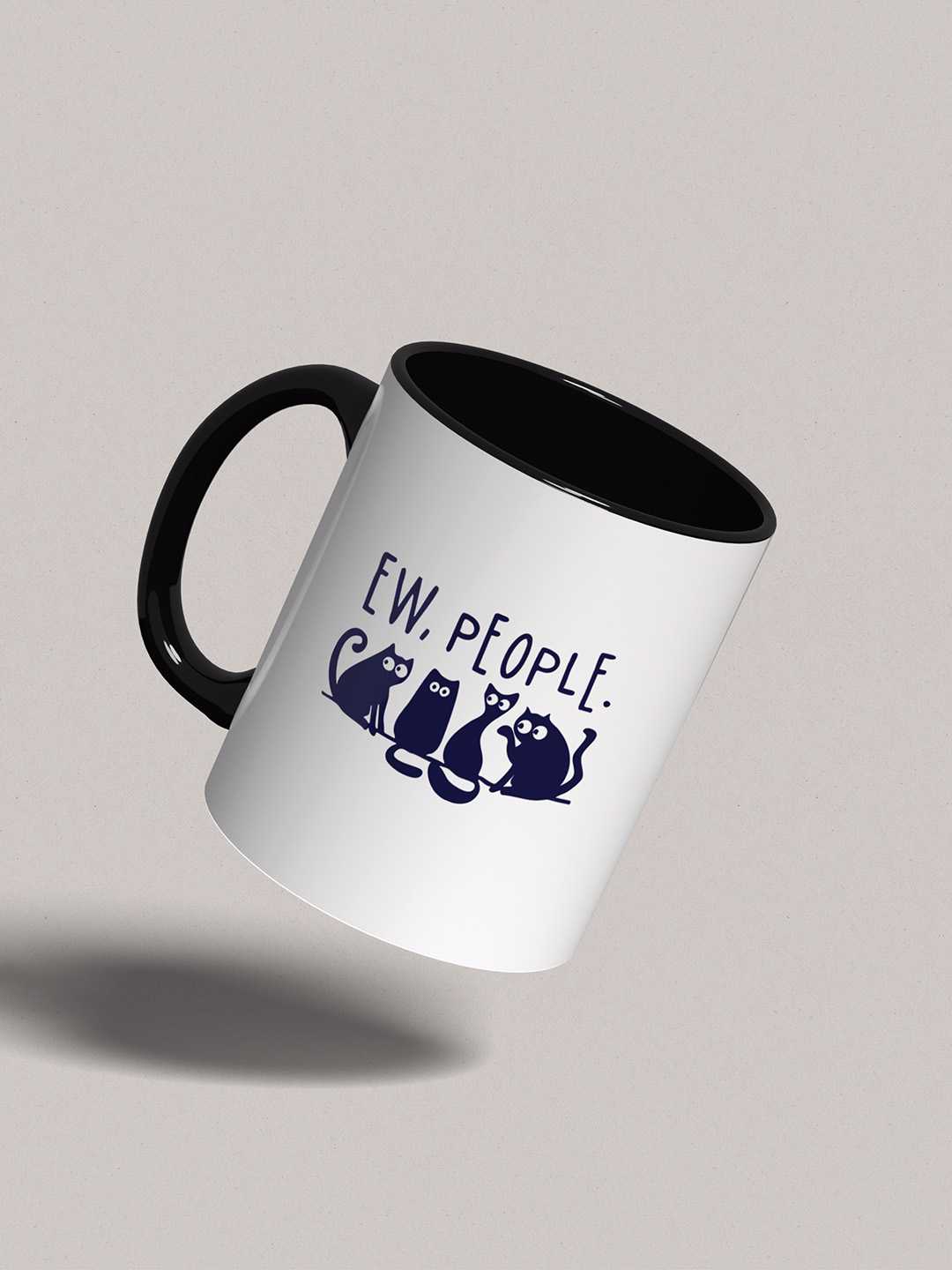 Ew People Graphic Printed Ceramic Mug