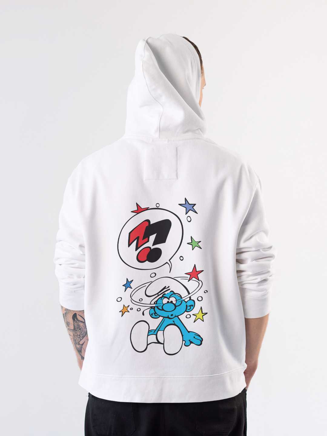 Confused Smurfs Pullover Hoodie