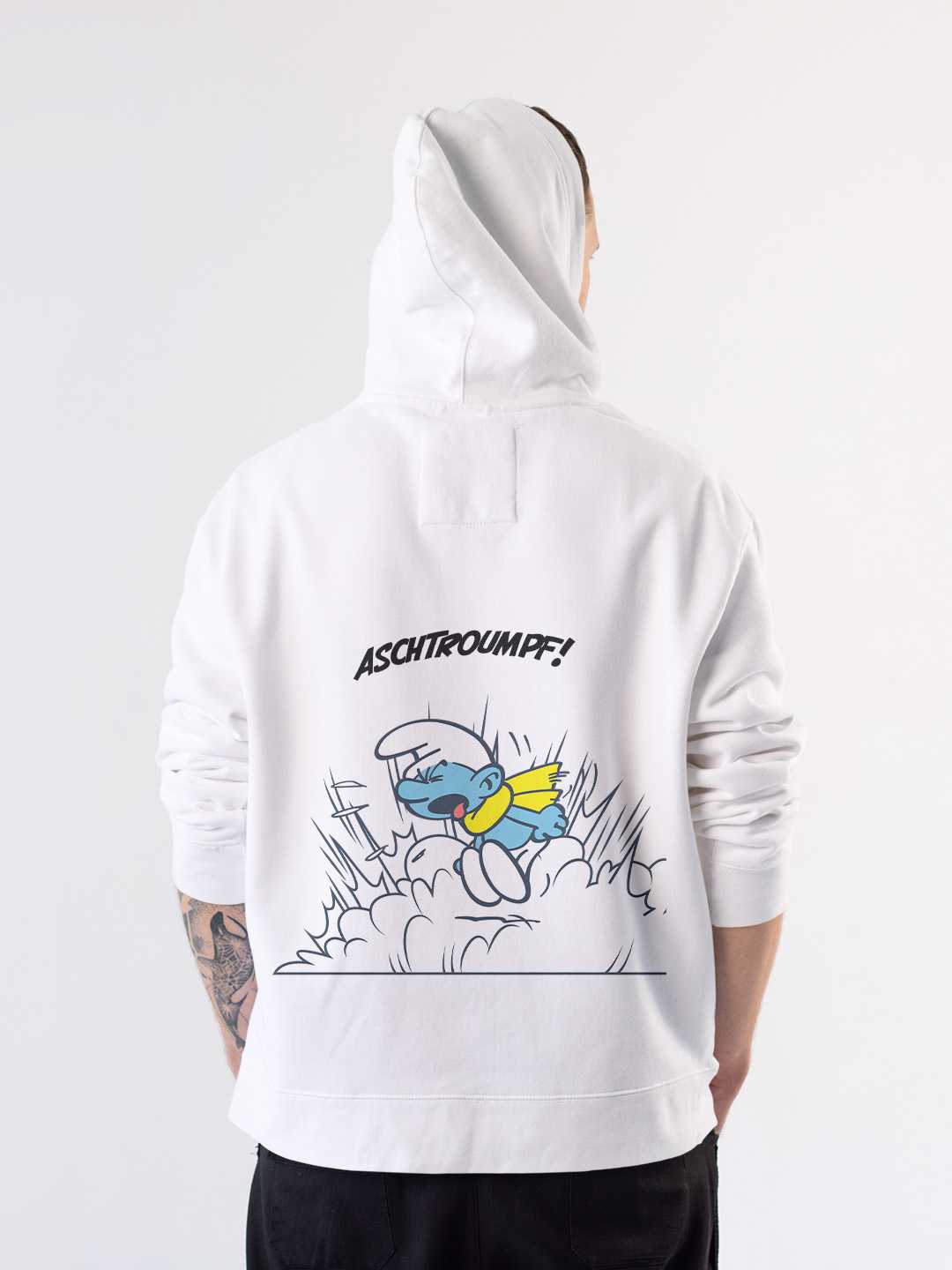 Aschtroumpf Smurfs Pullover Hoodie