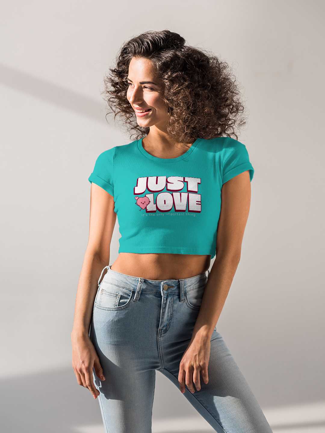 Just Love Graphic Baby Tee