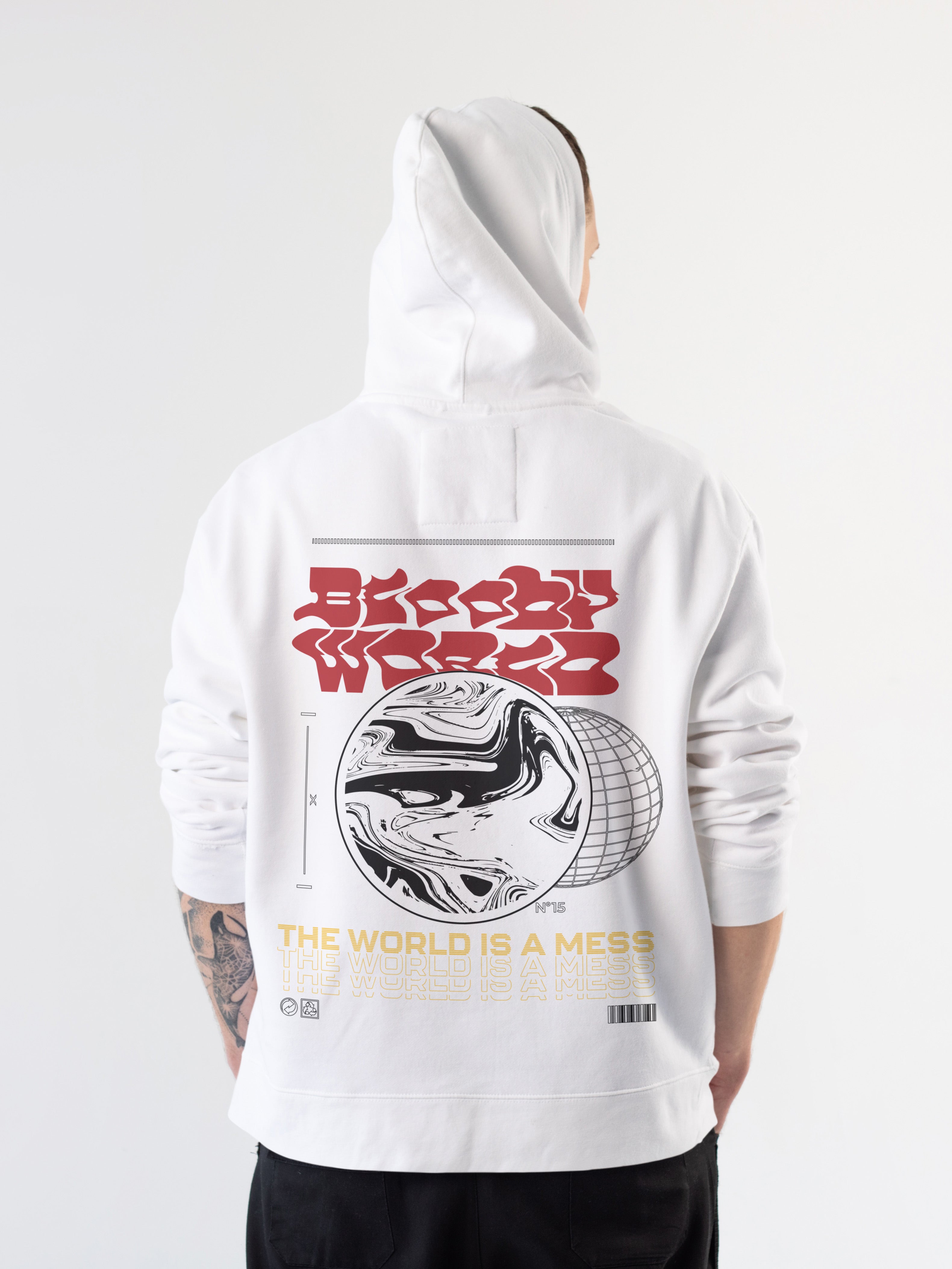Bloody World Pullover Hoodie